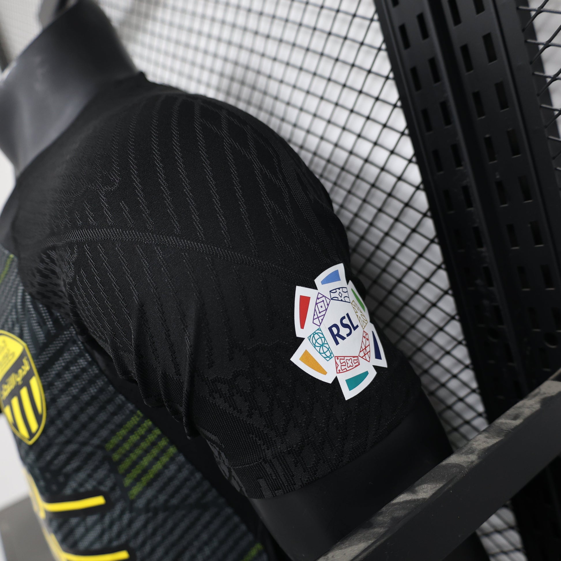 2026 Jeddah Second Away Black Advertisement Version Player Jersey sports jersey product view 3