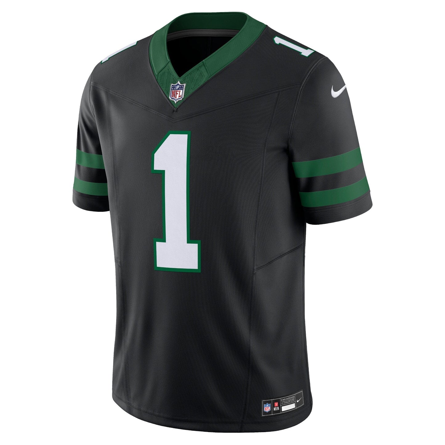 Ahmad Sauce Gardner New York Jets Alternate Vapor F.U.S.E. Limited Jersey - Legacy Black football jersey product view 2