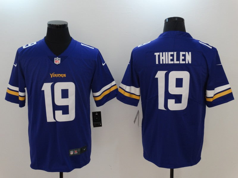 Men's Minnesota Vikings Adam Thielen Purple Jersey football jersey product view 1