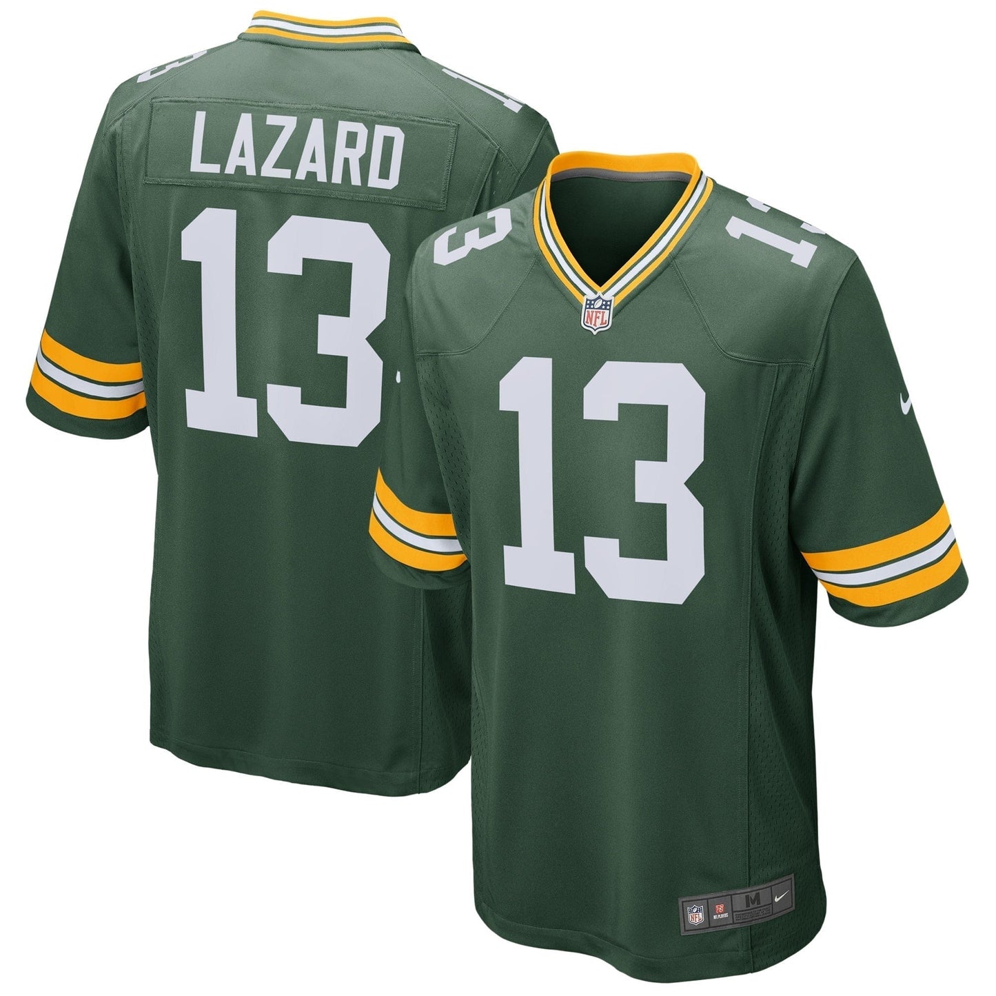 Allen Lazard Green Bay Packers Jersey football jersey product view 1