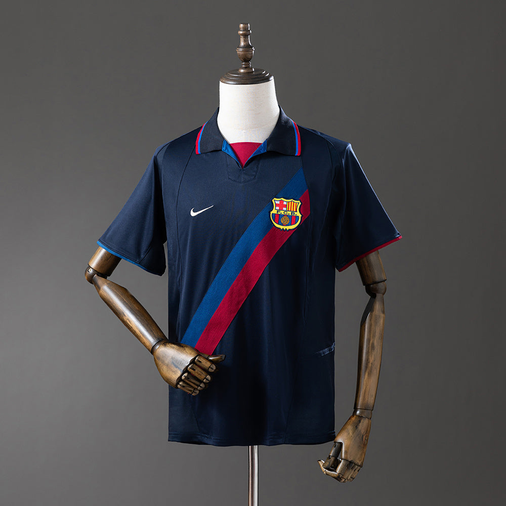 Barcelona 02/03 Third Away Retro Jersey sports jersey product view 1