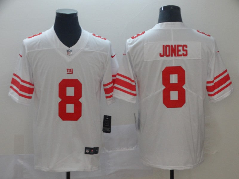 Men's New York Giants Daniel Jones White Game Jersey football jersey product view 1
