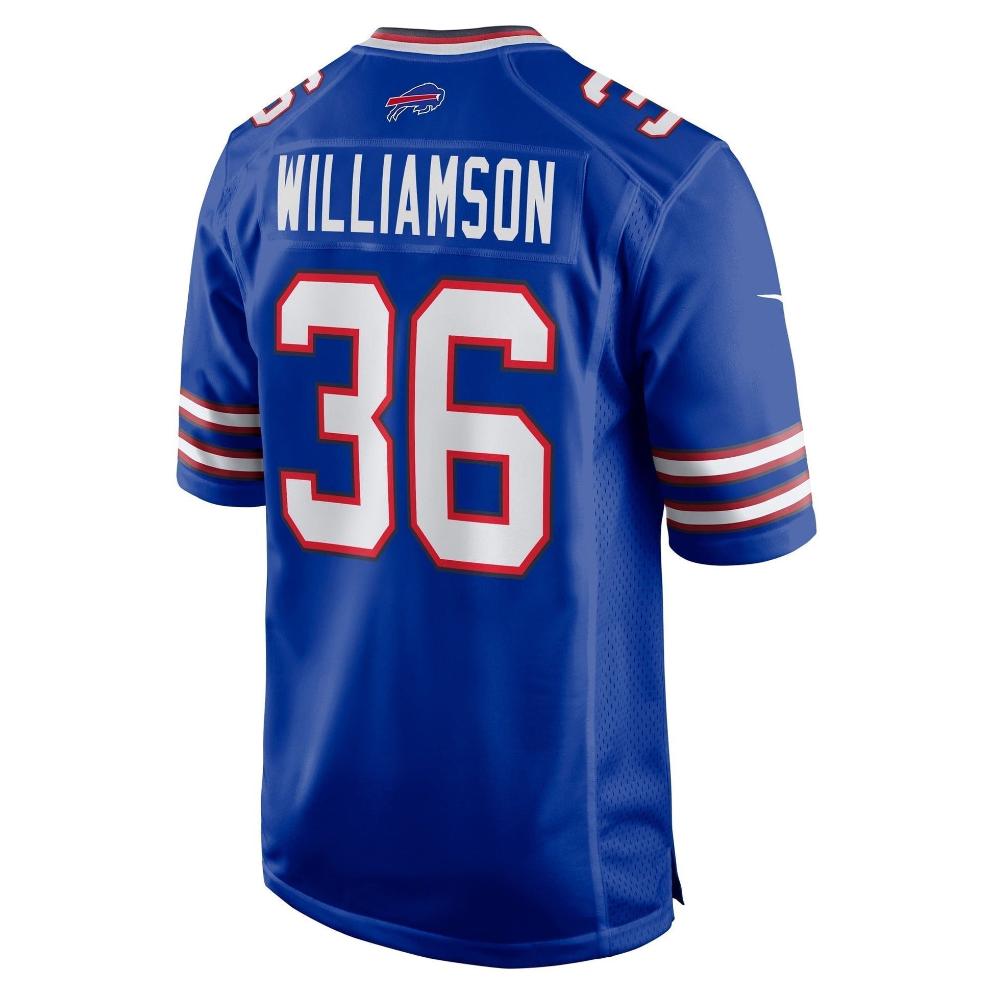 Kendall Williamson Buffalo Bills Game Jersey - Royal football jersey product view 3