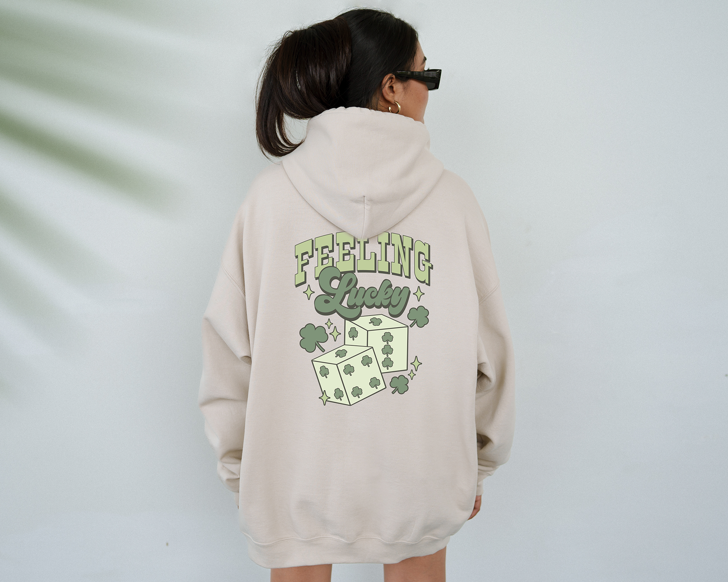 St. Patrick's Day, Hooded Sweatshirt, Hoodie, Feeling Lucky Unisex T-shirt, Sweatshirt, Hoodie, Long Sleeve Tee - T-Shirt, Sweatshirt, Hoodie