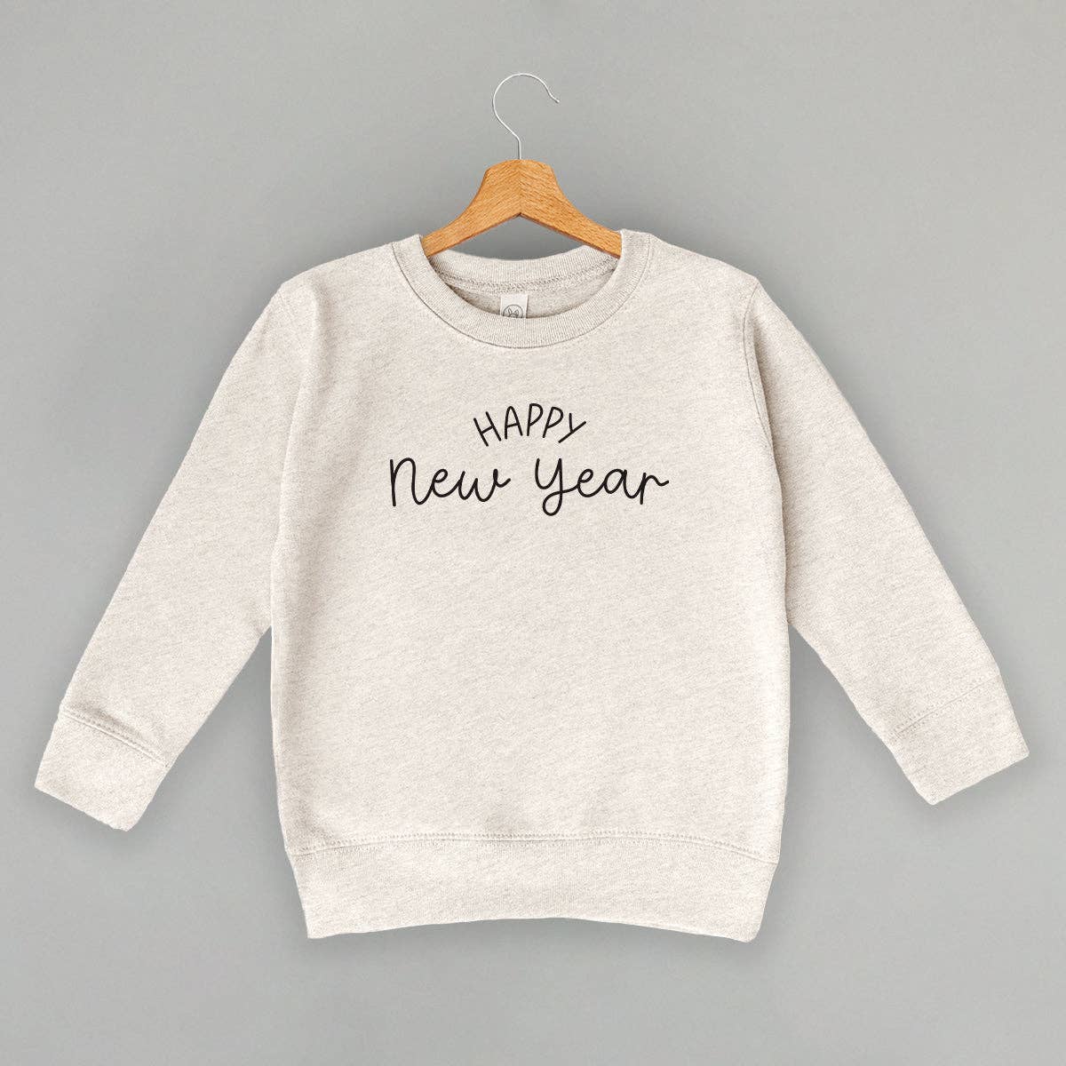 Happy New Year (Black) (Kids) Unisex T-shirt, Sweatshirt, Hoodie, Long Sleeve Tee - T-Shirt, Sweatshirt, Hoodie