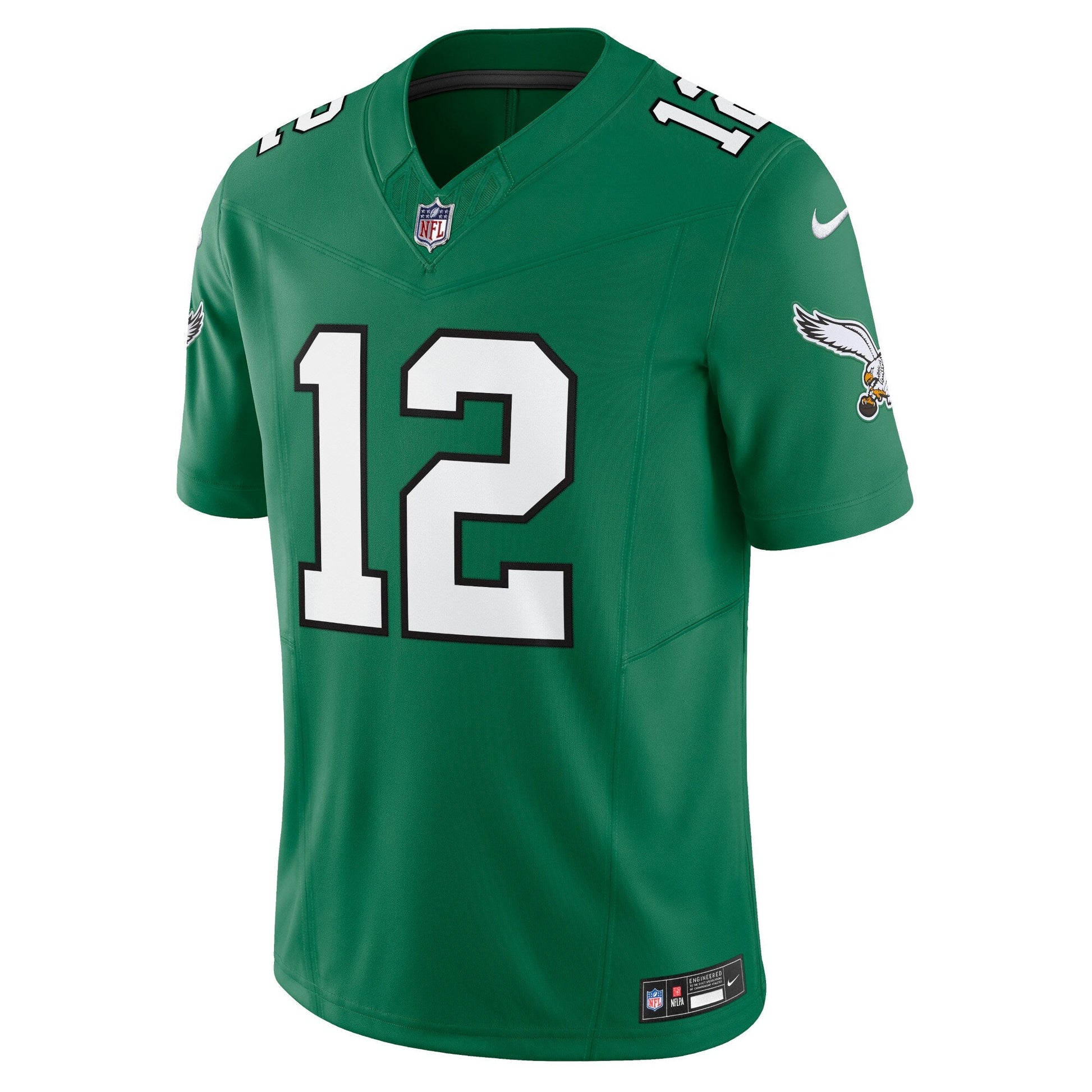 Randall Cunningham Philadelphia Eagles Alternate Vapor F.U.S.E. Limited Jersey - Kelly Green football jersey product view 2