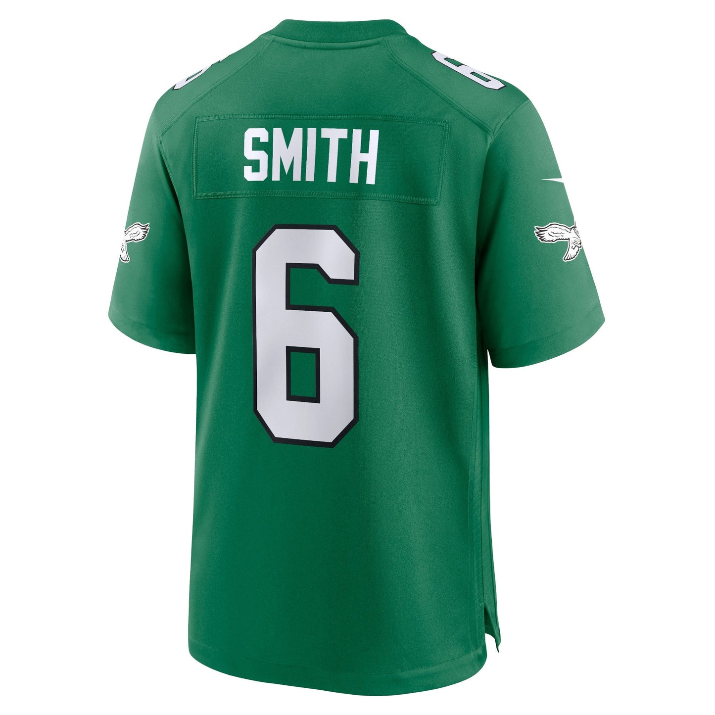 DeVonta Smith Philadelphia Eagles Alternate Game Jersey - Kelly Green football jersey product view 3