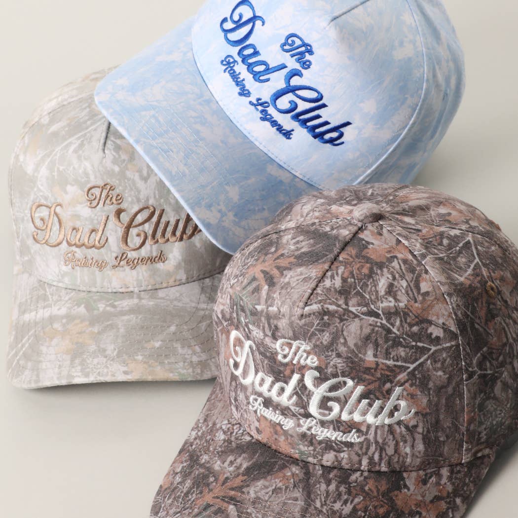 The Dad Club Raising Legends Embroidery Camo Trucker Hat Unisex T-shirt, Sweatshirt, Hoodie, Long Sleeve Tee - T-Shirt, Sweatshirt, Hoodie