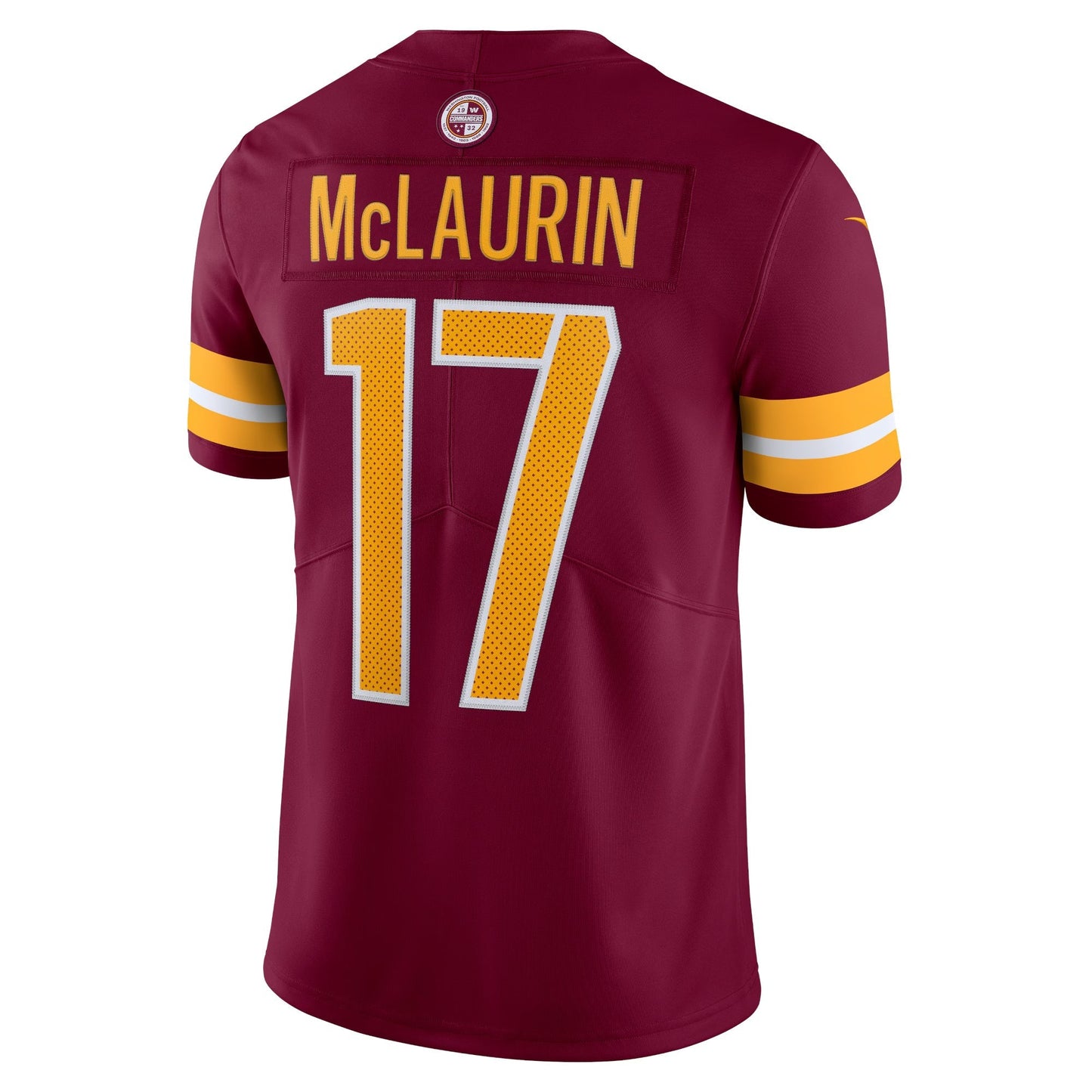 Washington Commanders Terry McLaurin Burgundy Vapor Limited Jersey football jersey product view 2