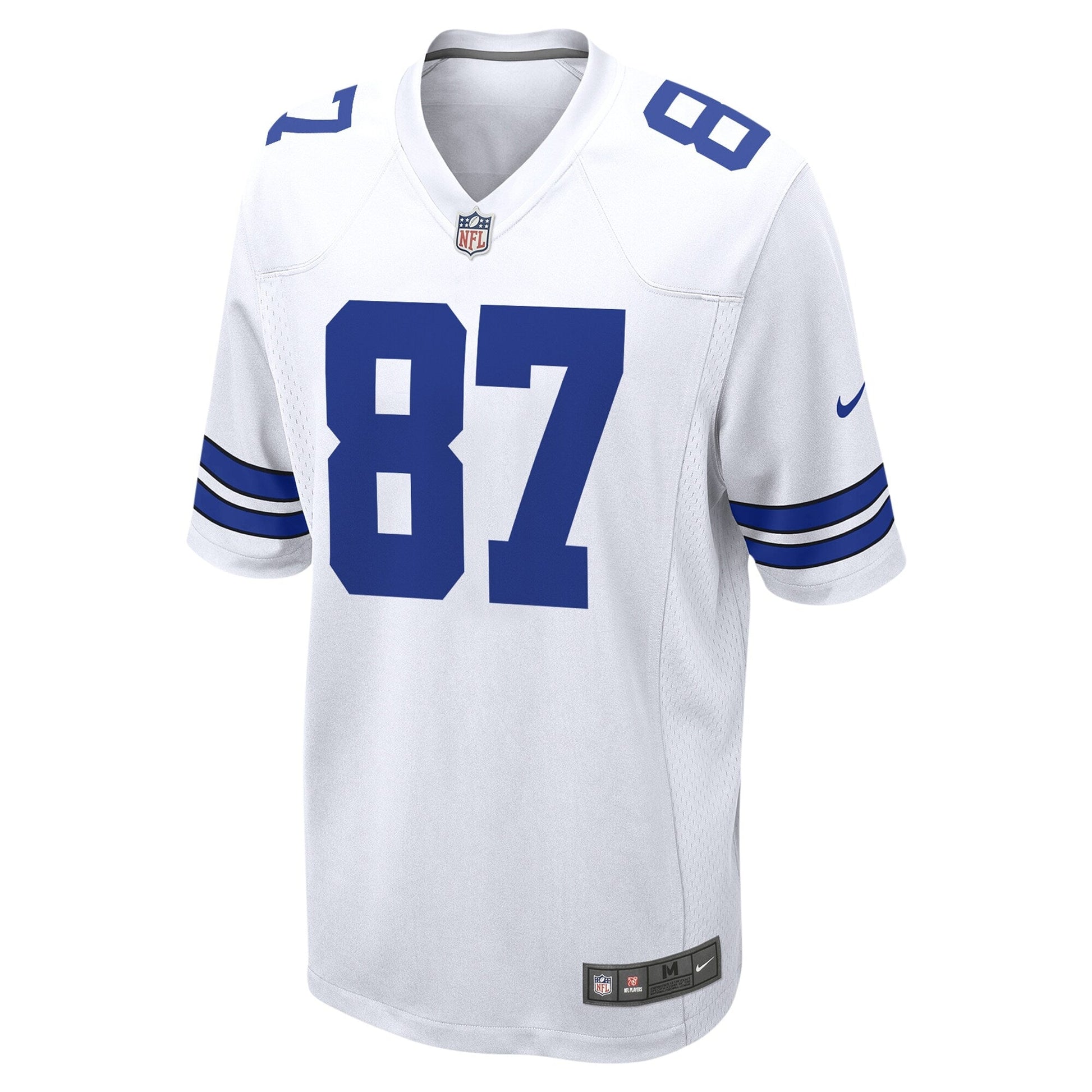 Dallas Cowboys Jake Ferguson White Game Jersey football jersey product view 1
