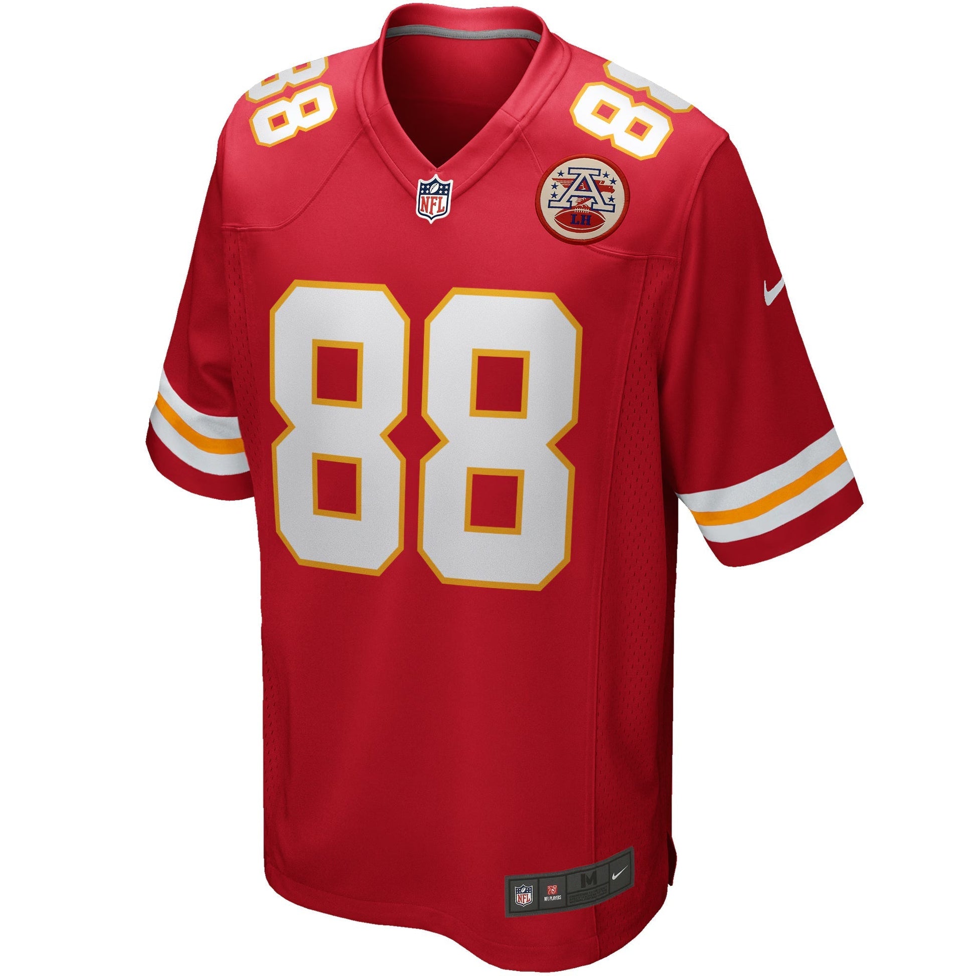 Kansas City Chiefs Tony Gonzalez Red Game Retired Player Jersey football jersey product view 1