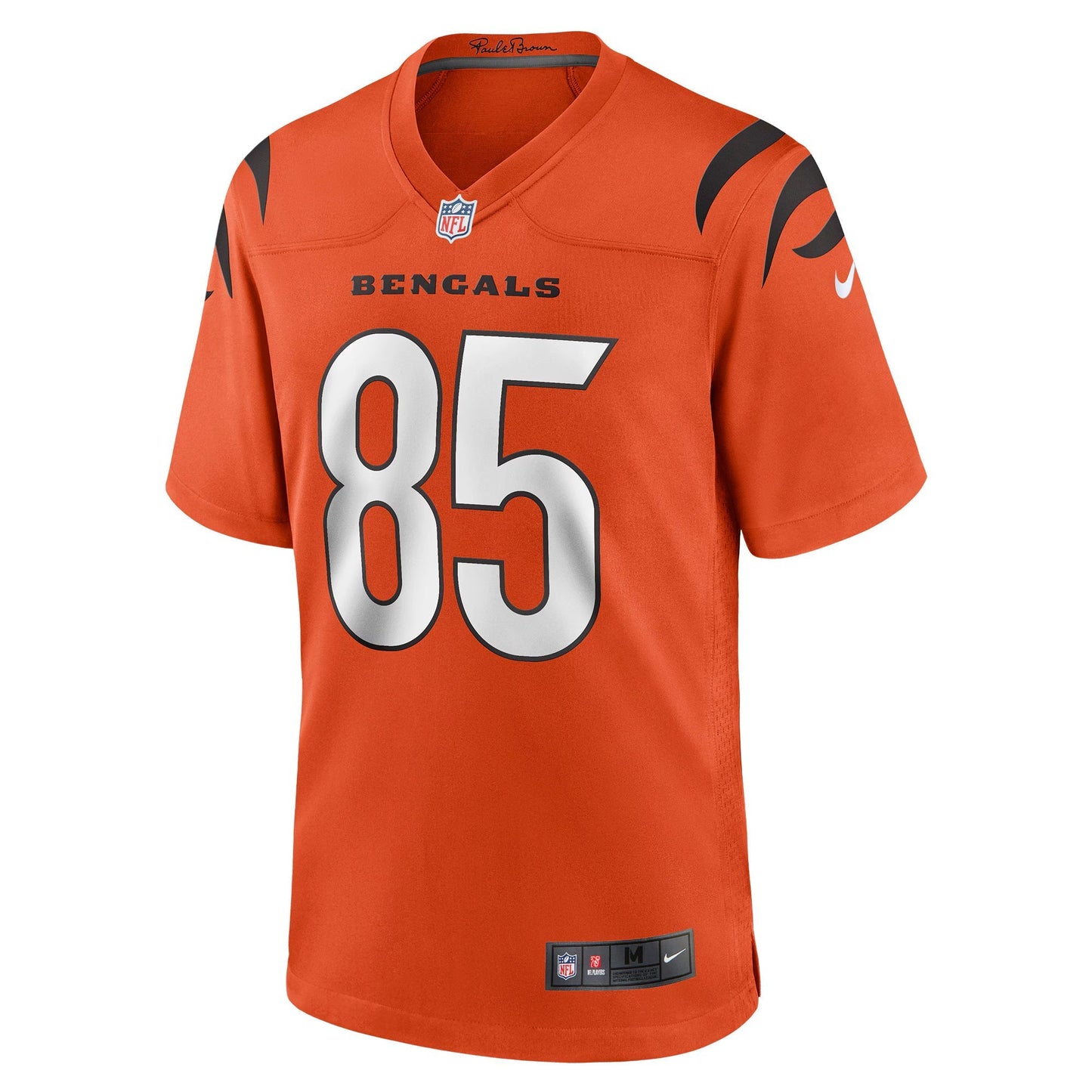 Cincinnati Bengals Chad Johnson Orange Retired Player Alternate Game Jersey football jersey product view 1