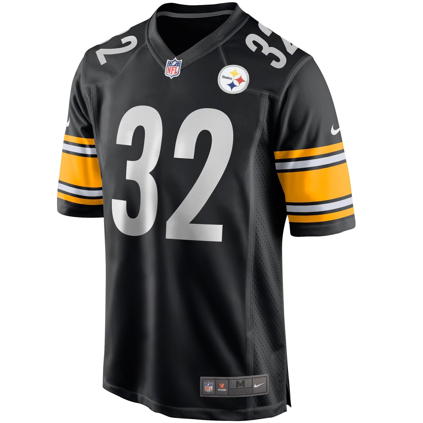 Pittsburgh Steelers Franco Harris Black Game Retired Player Jersey football jersey product view 1
