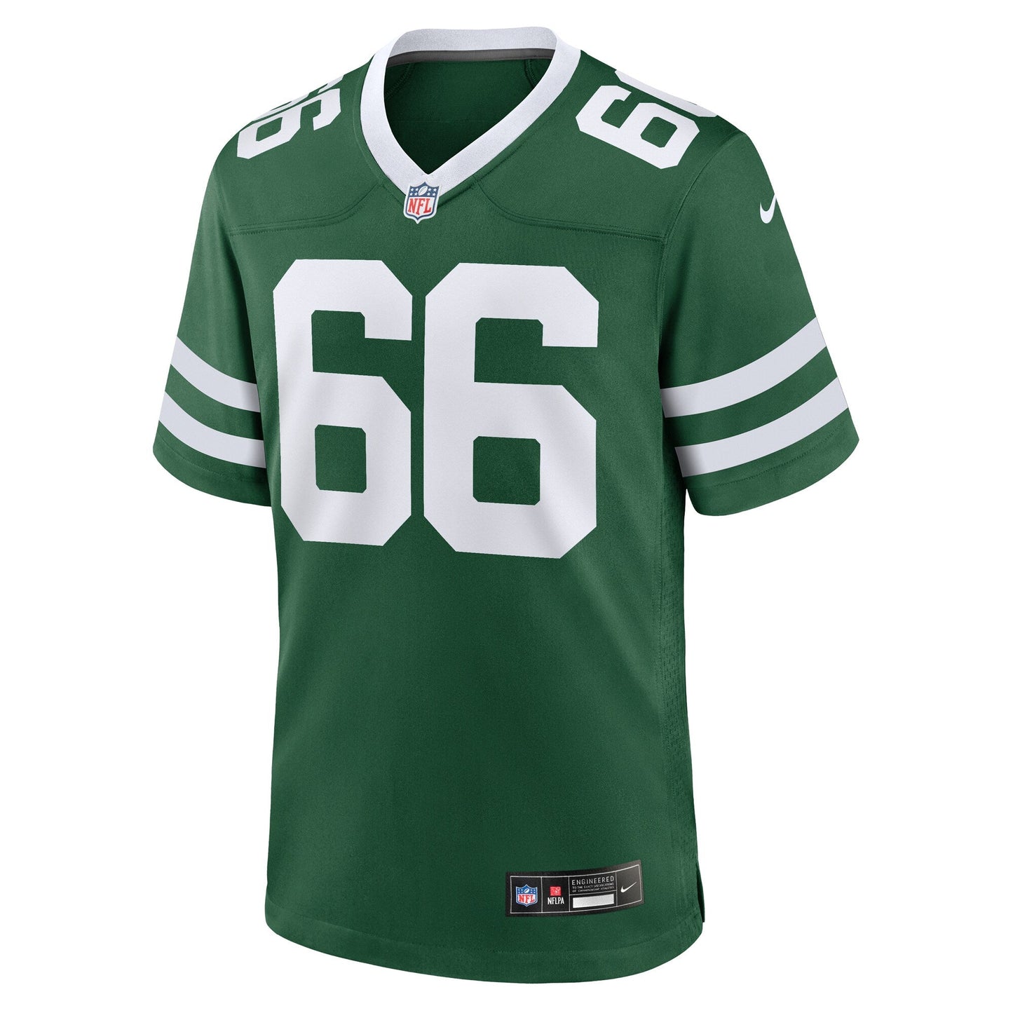 Joe Tippmann New York Jets Team Game Jersey - Legacy Green football jersey product view 2
