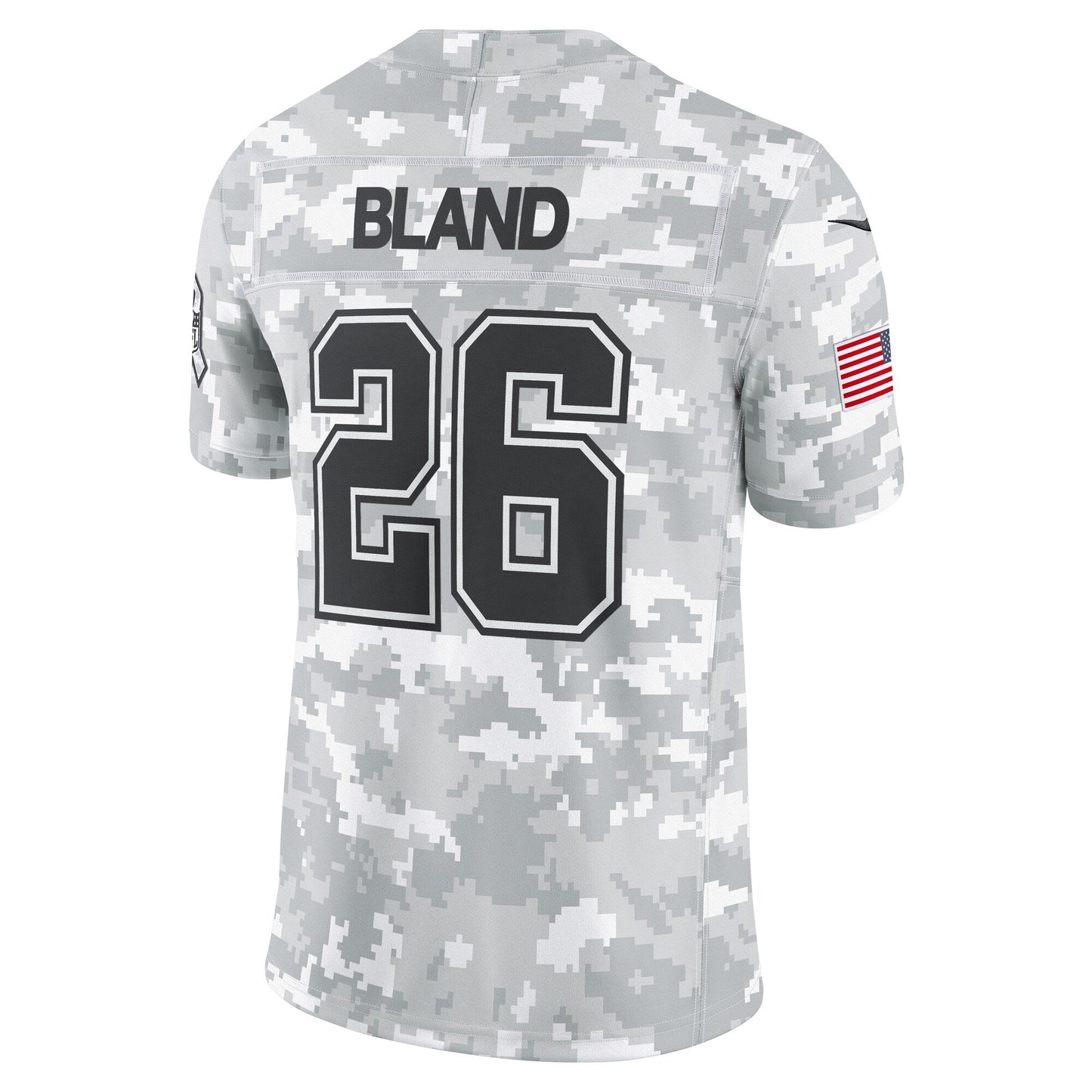 DaRon Bland Dallas Cowboys 2024 Salute to Service Limited Jersey - Arctic Camo football jersey product view 3