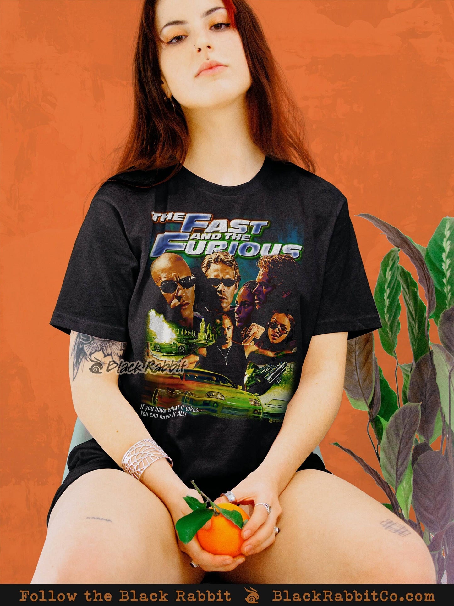 The Fast and the Furious Movie Poster Retro Unisex T-Shirt Unisex T-shirt, Sweatshirt, Hoodie, Long Sleeve Tee - T-Shirt, Sweatshirt, Hoodie