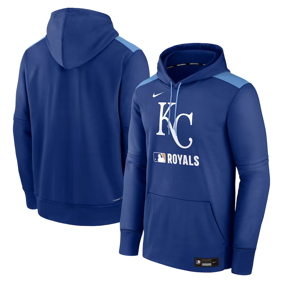 Kansas City Royals Performance Pullover Red Hoodie baseball jersey product view 1