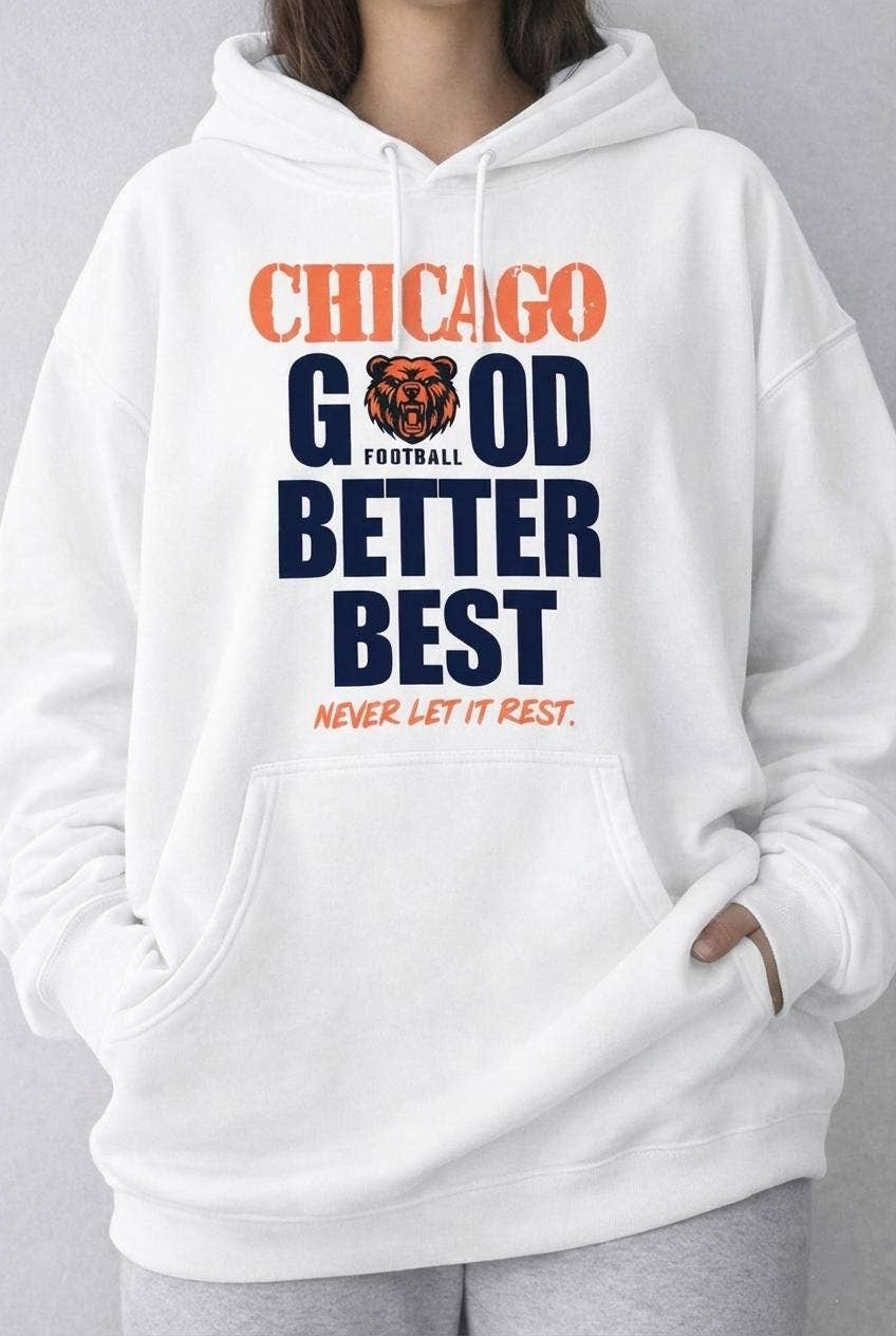 Windy City Bears Game Day Apparel T-Shirt Sweatshirt Hoodie Unisex T-shirt, Sweatshirt, Hoodie, Long Sleeve Tee - T-Shirt, Sweatshirt, Hoodie
