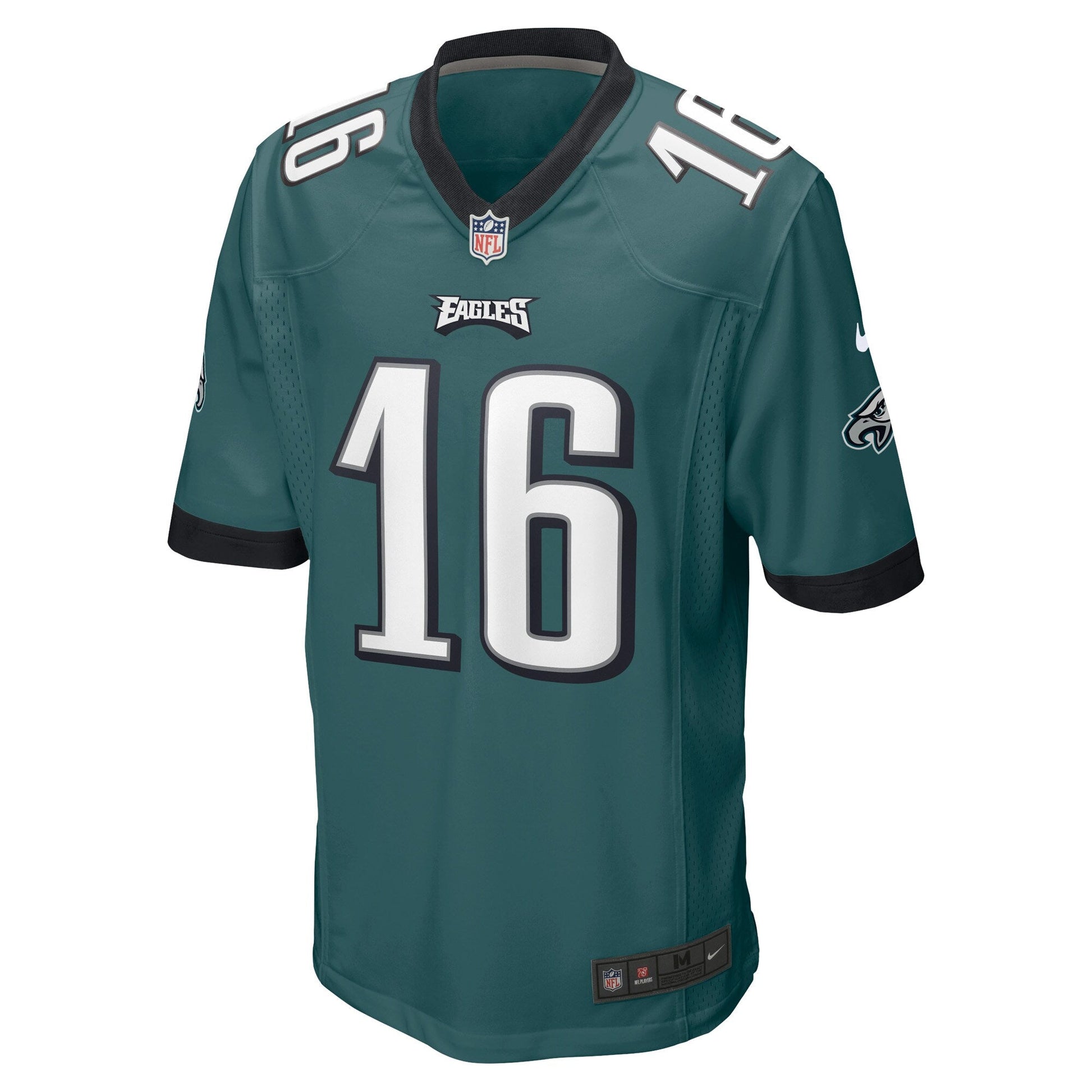 Quez Watkins Philadelphia Eagles Jersey - Midnight Green football jersey product view 2