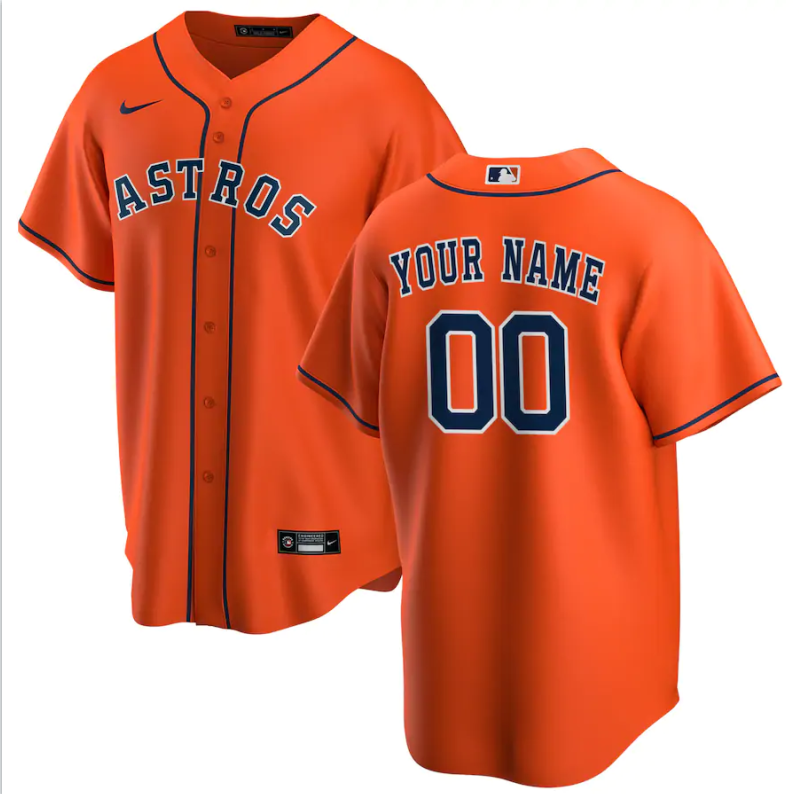 Houston Astros Jerseys baseball jersey product view 1