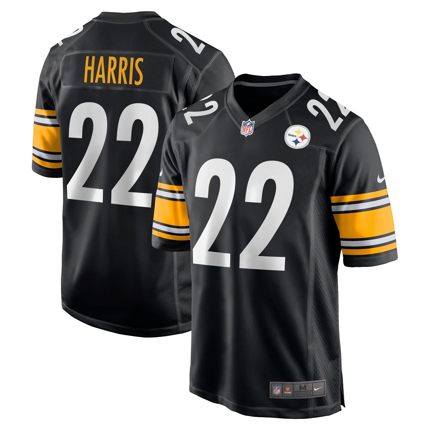 Najee Harris Pittsburgh Steelers Jersey football jersey product view 1