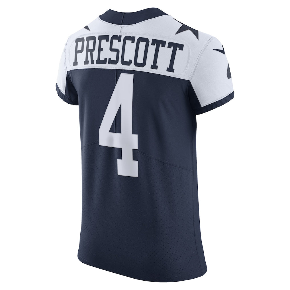 D.Cowboys #4 Dak Prescott Navy Alternate Vapor Elite Player Jersey football jersey product view 1