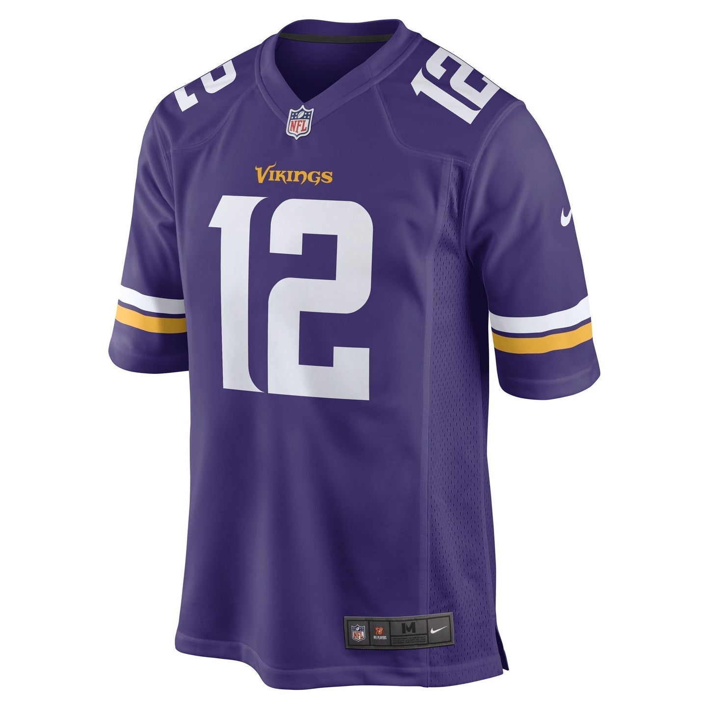 Nick Mullens Minnesota Vikings Game Jersey - Purple football jersey product view 2