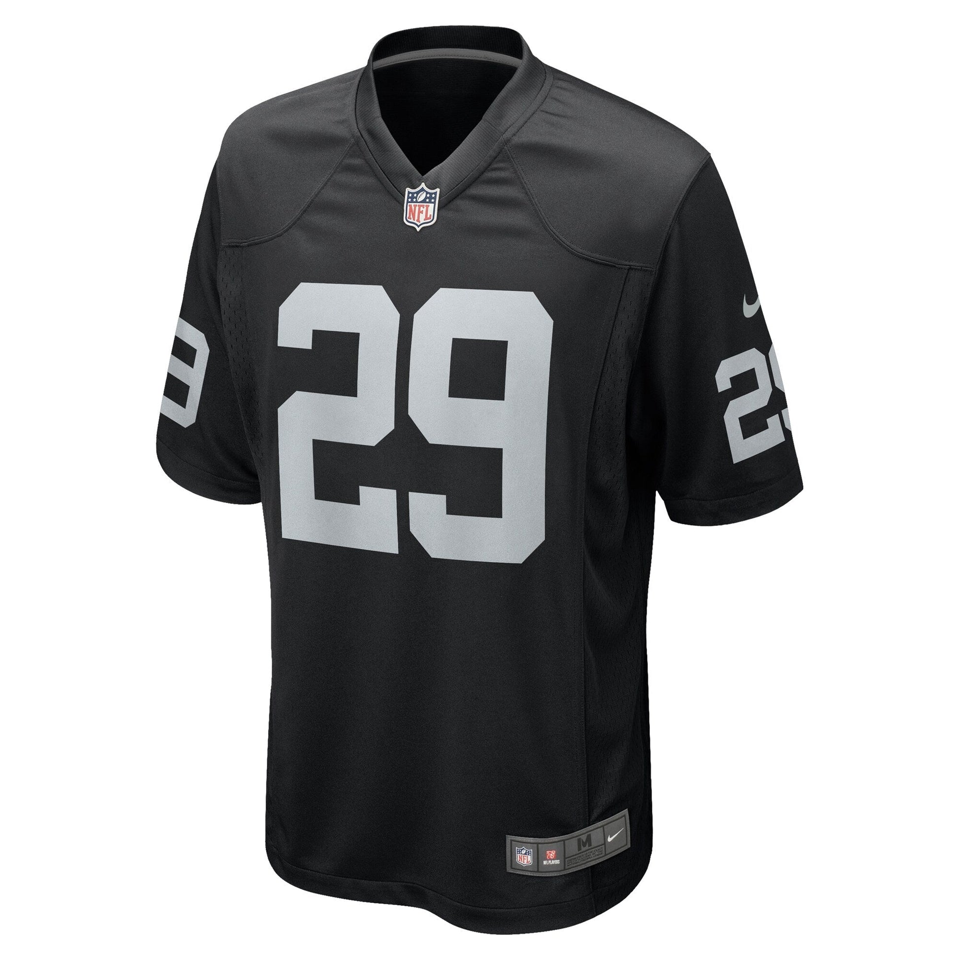 Christopher Smith II Las Vegas Raiders Team Game Jersey - Black football jersey product view 2