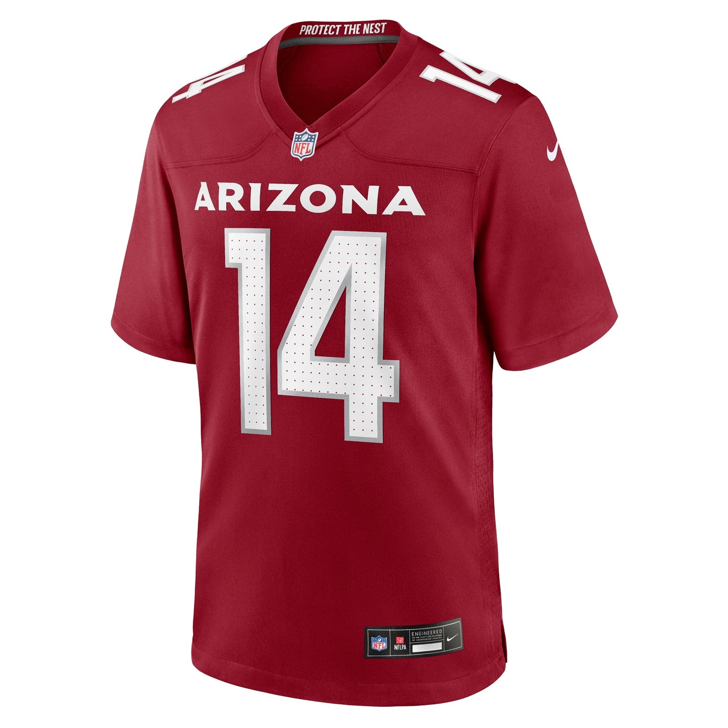 Michael Wilson Arizona Cardinals Team Game Jersey - Cardinal football jersey product view 2