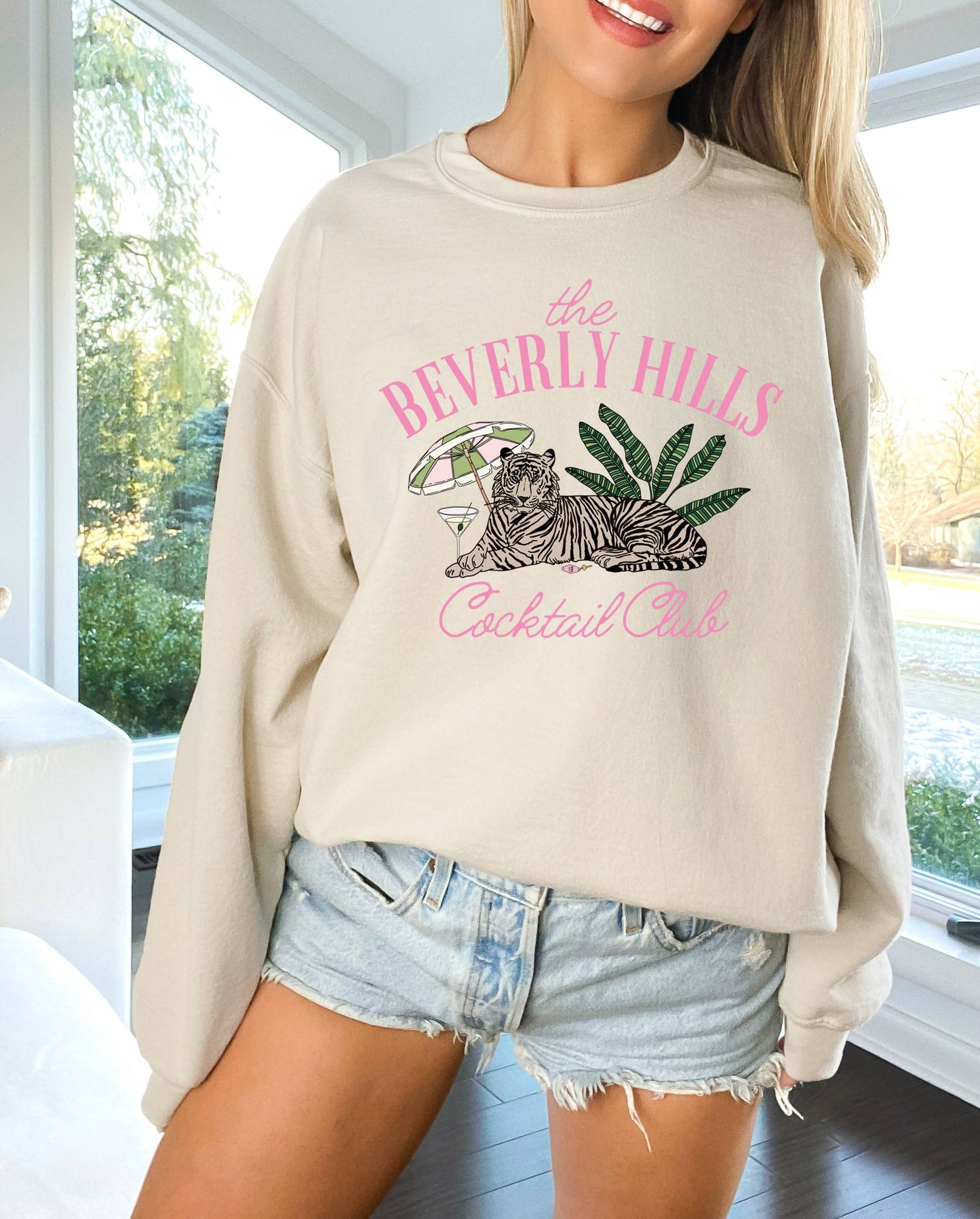 Beverly Hills Cocktail Club, Cocktail Club Sweatshirt Unisex T-shirt, Sweatshirt, Hoodie, Long Sleeve Tee - T-Shirt, Sweatshirt, Hoodie