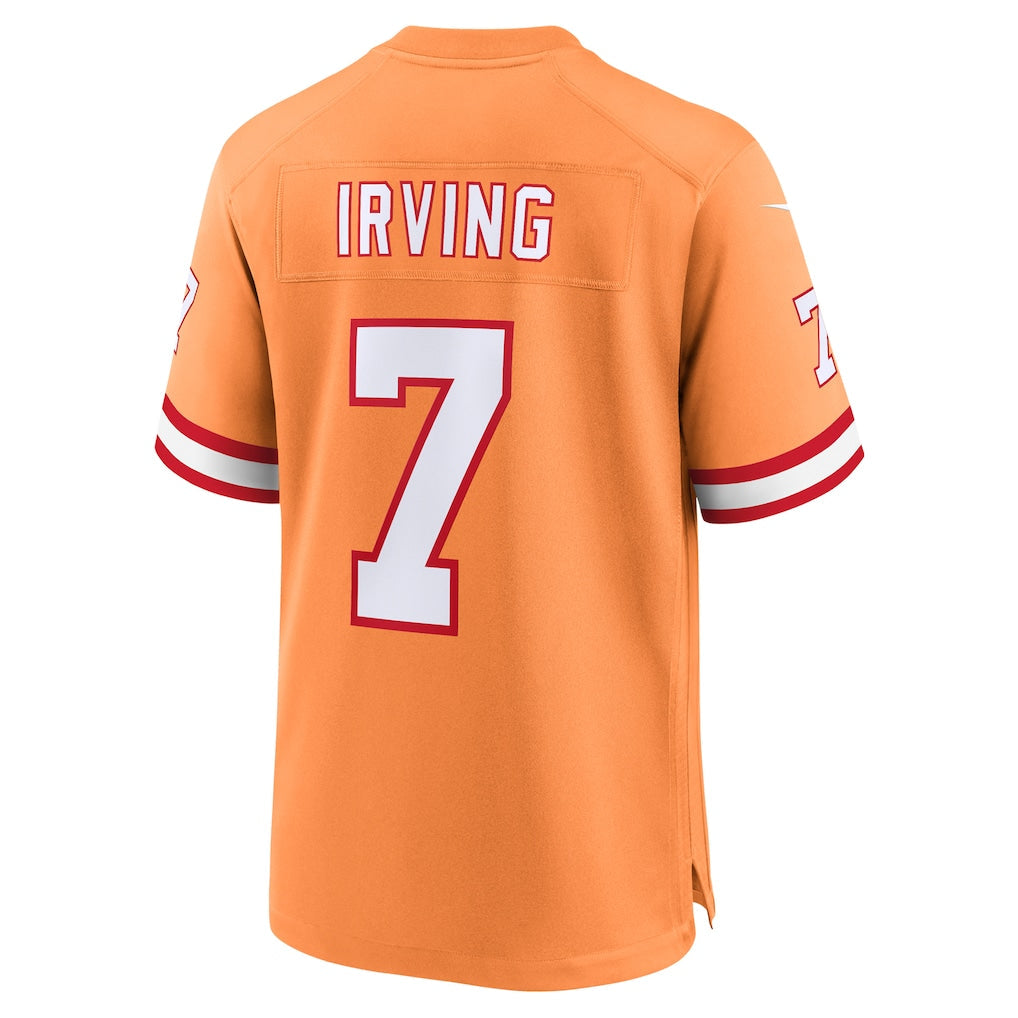TB.Buccaneers #7 Bucky Irving Orange Alternate Game Jersey football jersey product view 1