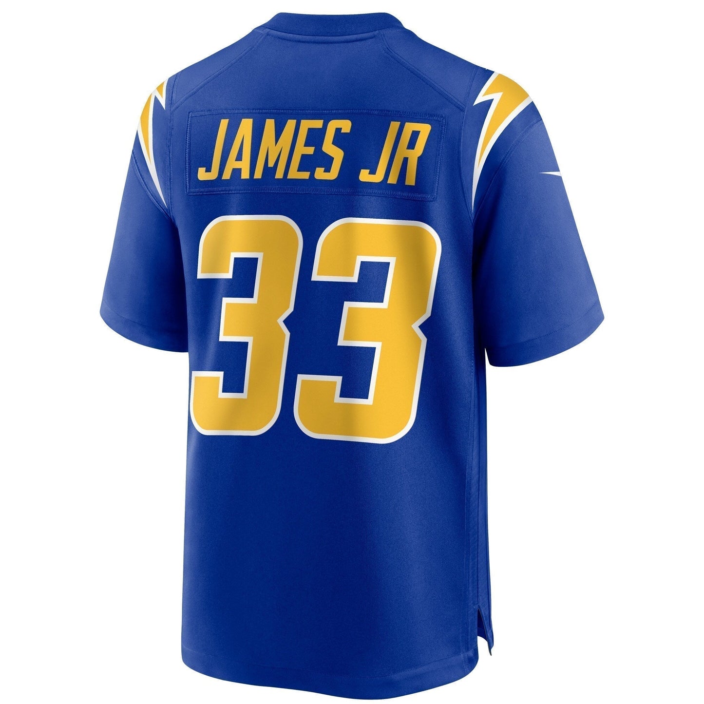 Derwin James Los Angeles Chargers 2nd Alternate Game Jersey - Royal football jersey product view 3