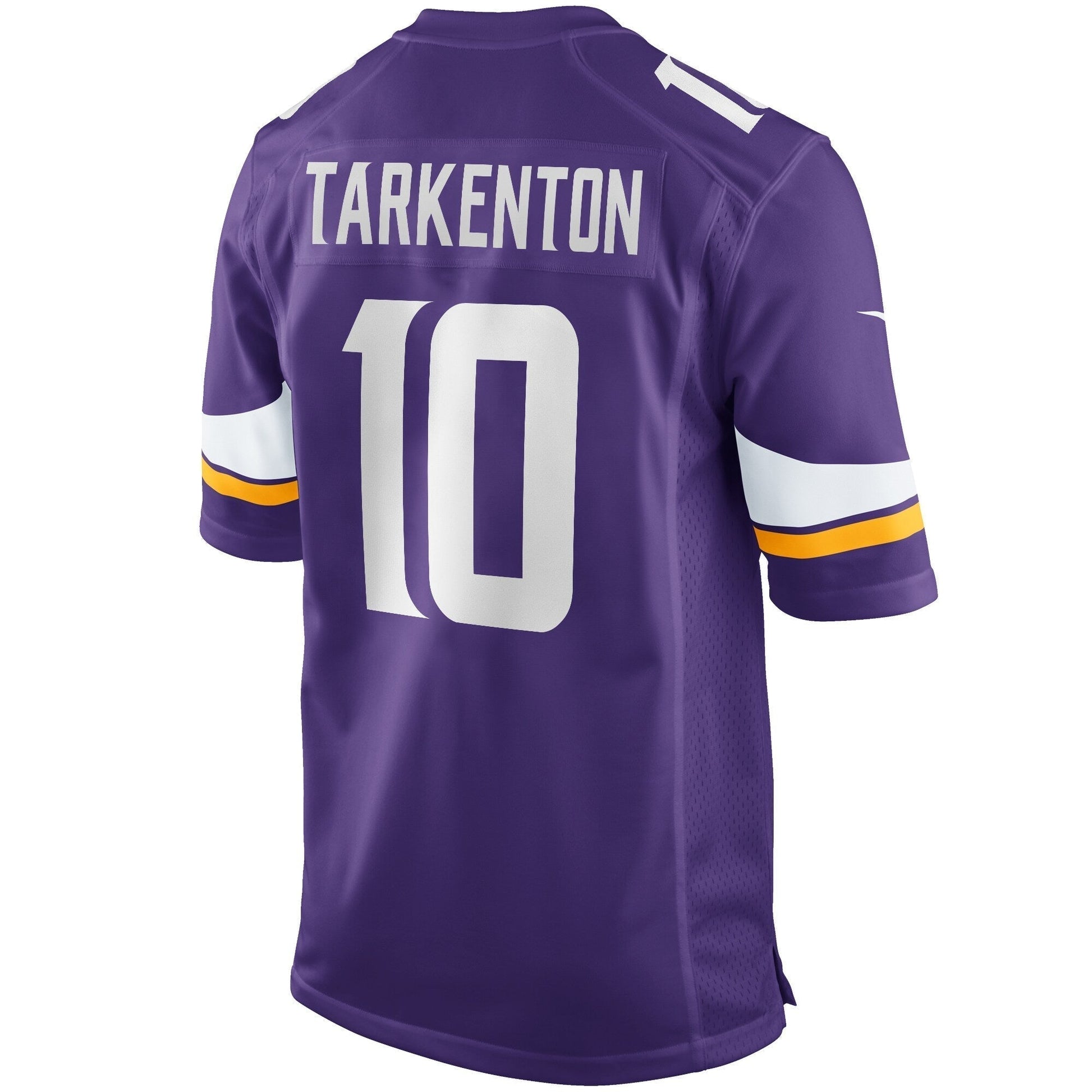 Fran Tarkenton Minnesota Vikings Game Retired Jersey - Purple football jersey product view 3