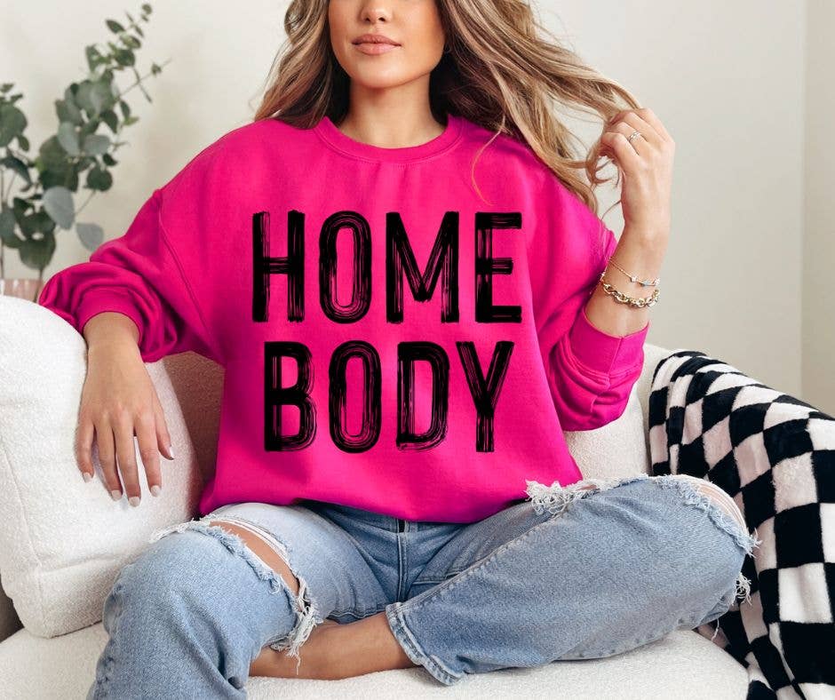 Homebody Crewneck Unisex T-shirt, Sweatshirt, Hoodie, Long Sleeve Tee - T-Shirt, Sweatshirt, Hoodie