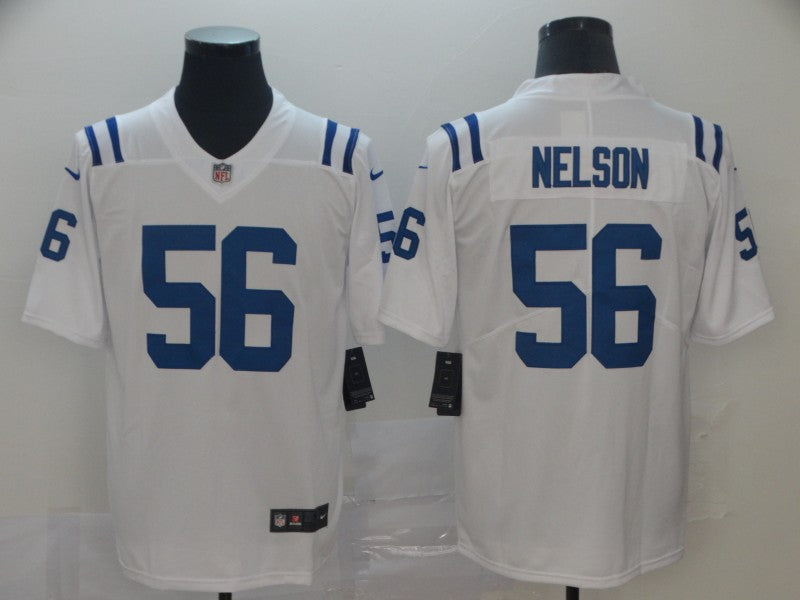 Men's Indianapolis Colts Quenton Nelson White Game Jersey1 football jersey product view 1