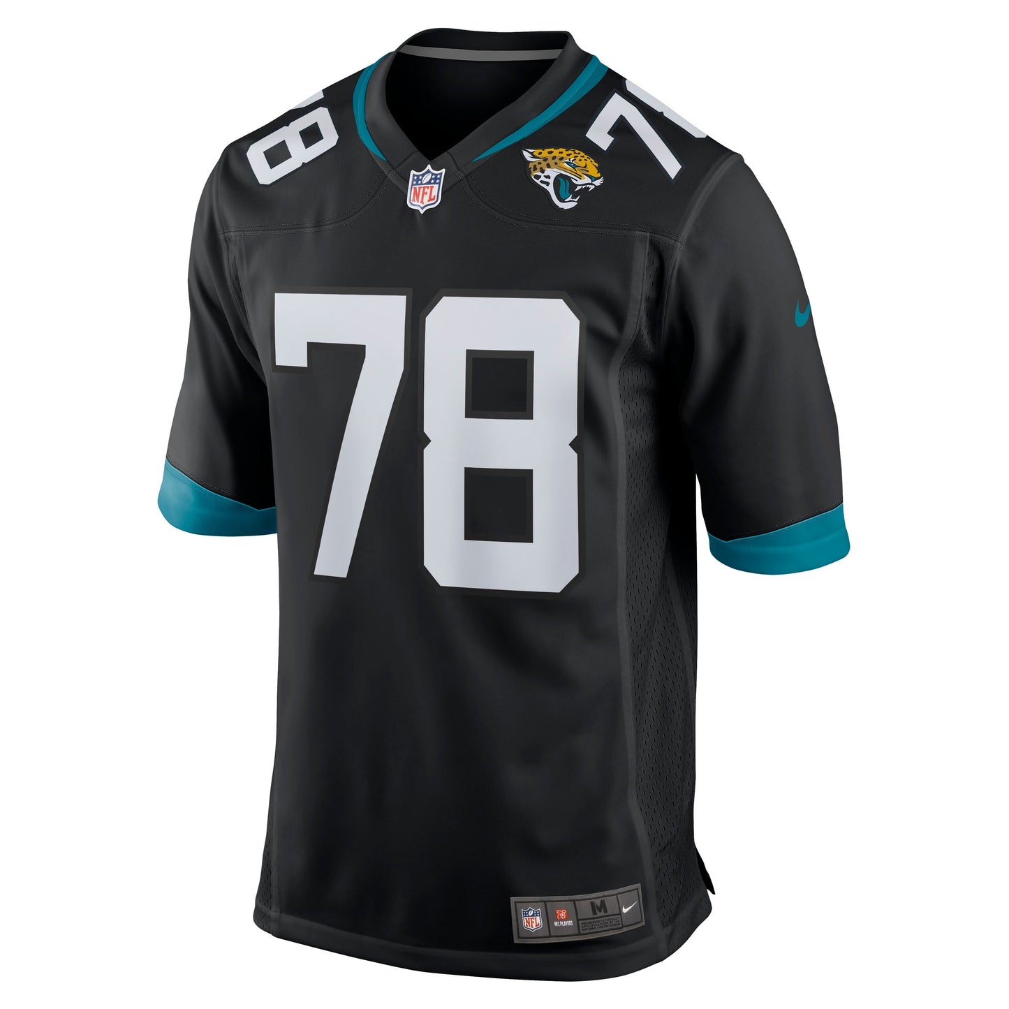 Ben Bartch Jacksonville Jaguars Game Jersey - Black football jersey product view 2