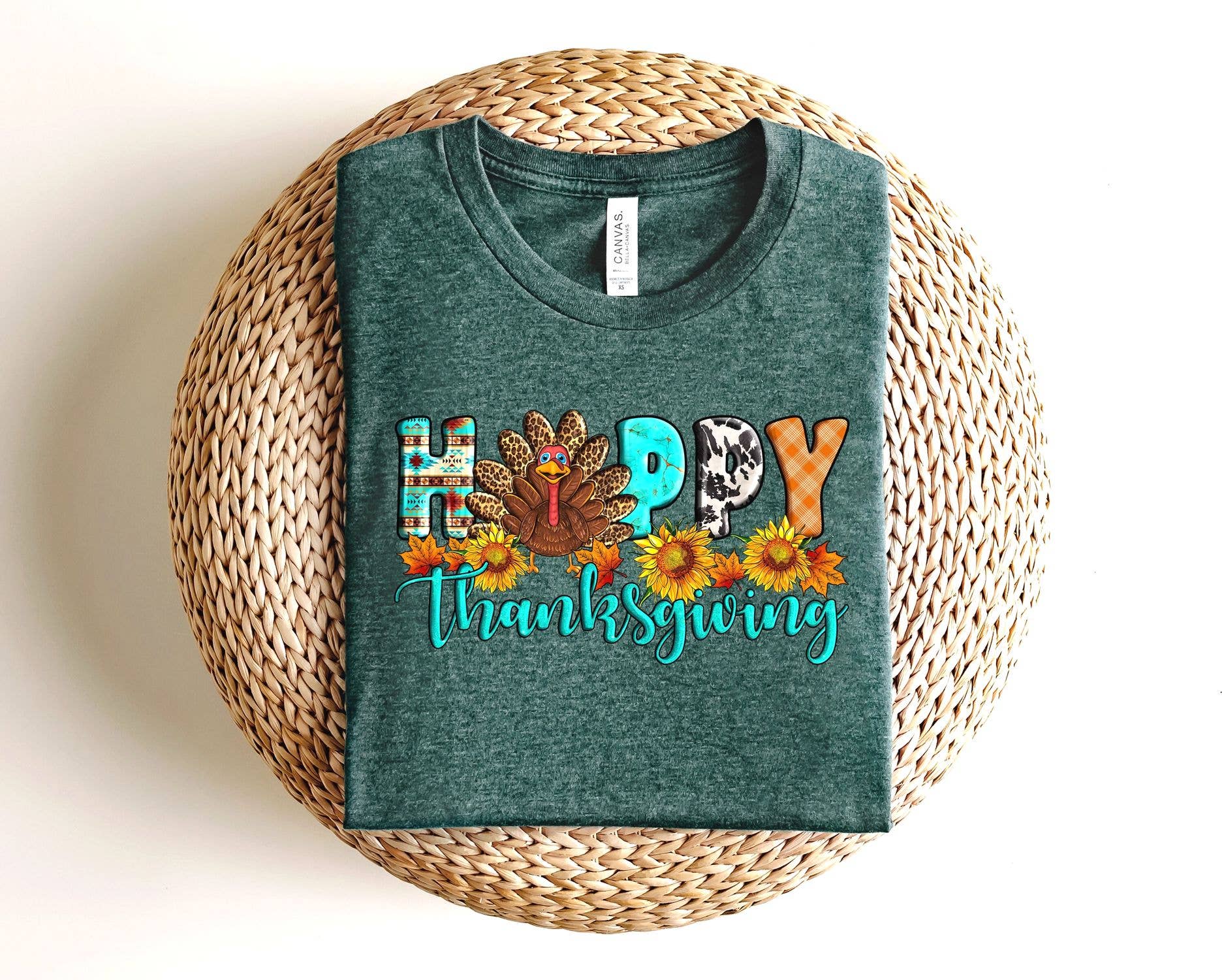 Happy Thanksgiving Shirt - Turkey Pumpkin Season Top Unisex T-shirt, Sweatshirt, Hoodie, Long Sleeve Tee - T-Shirt, Sweatshirt, Hoodie