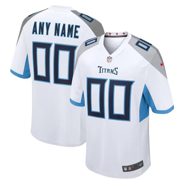 Custom Tennessee Titans Jersey football jersey product view 1