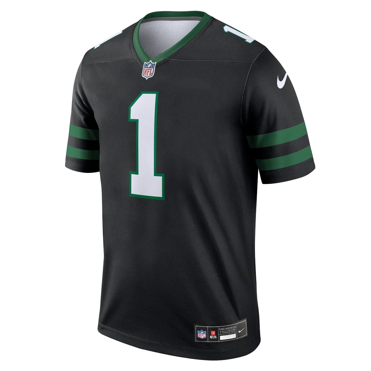 Ahmad Sauce Gardner New York Jets Alternate Legend Jersey - Legacy Black football jersey product view 2