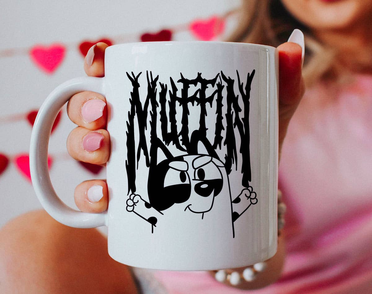 Muffin Metal - Funny Bluey Inspired Coffee Mug Unisex T-shirt, Sweatshirt, Hoodie, Long Sleeve Tee - T-Shirt, Sweatshirt, Hoodie