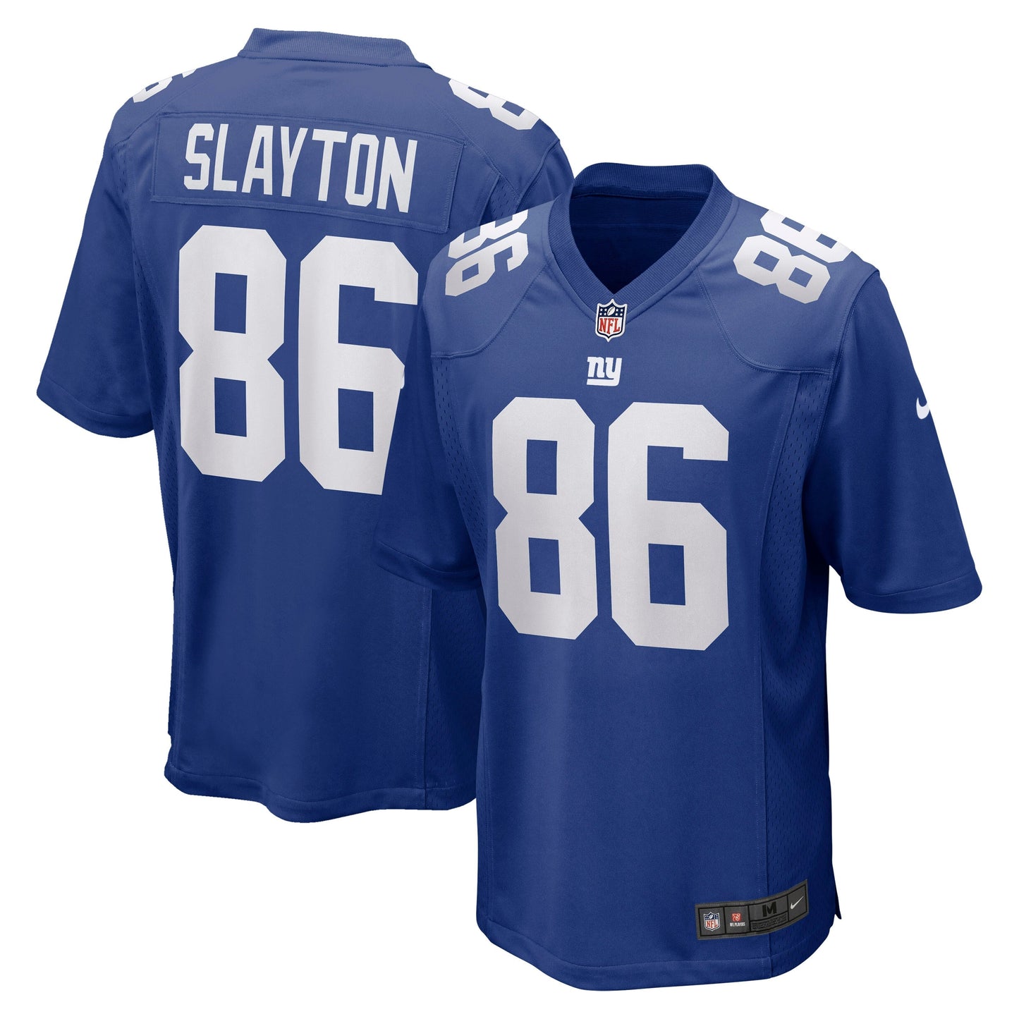Darius Slayton New York Giants Game Jersey - Royal football jersey product view 1