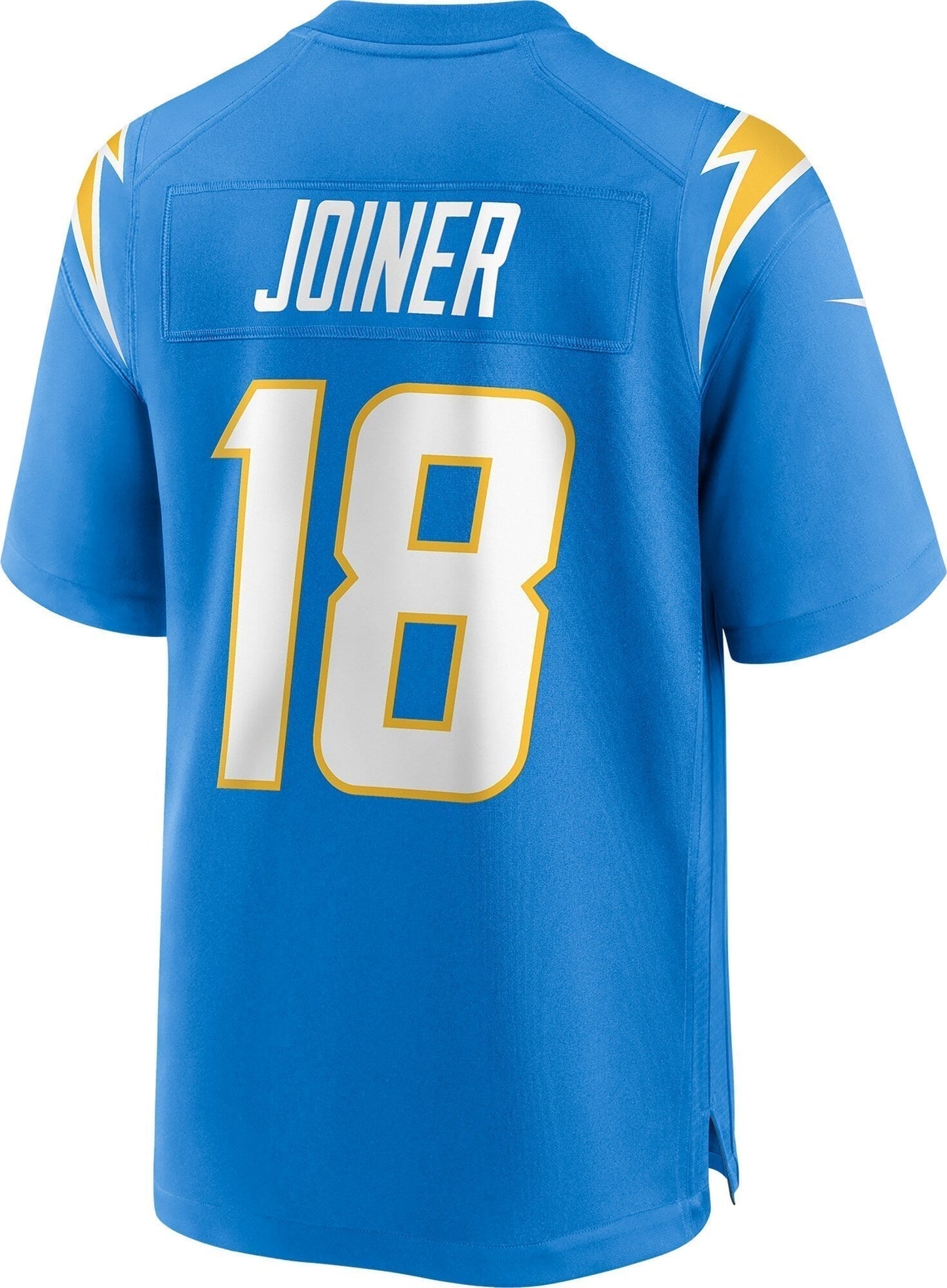 Charlie Joiner Los Angeles Chargers Game Retired Jersey - Powder Blue football jersey product view 3