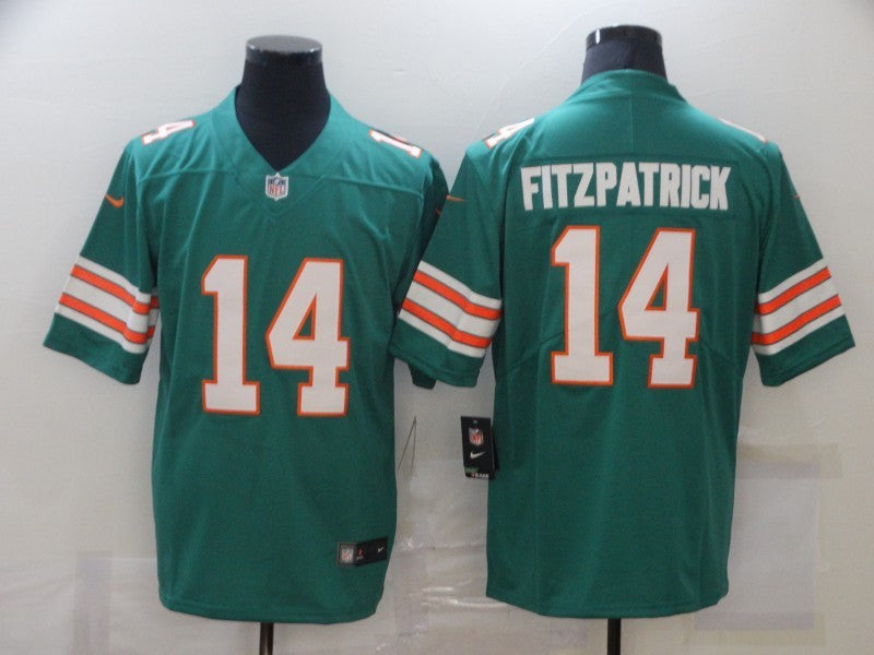 Men's Miami Dolphins Ryan Fitzpatrick Green Game Player Jersey football jersey product view 1