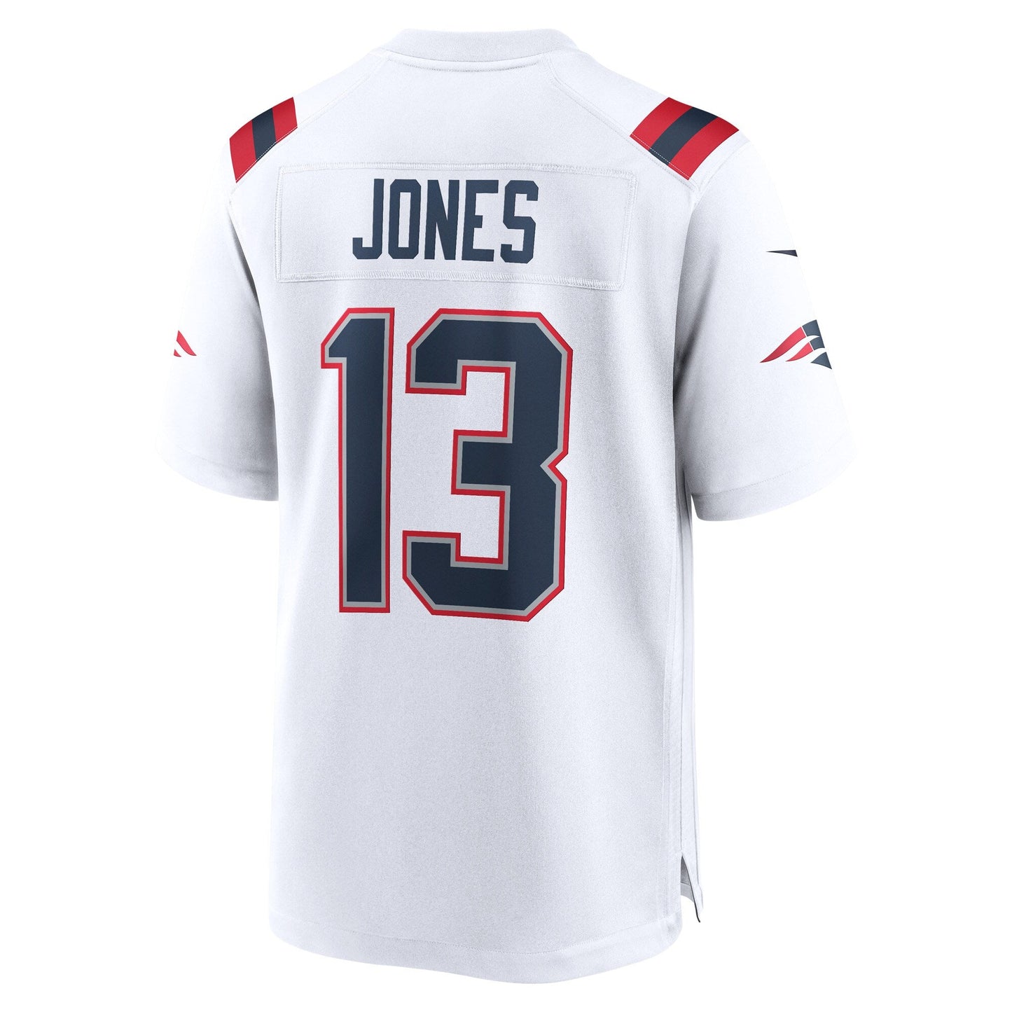Jack Jones New England Patriots Game Jersey - White football jersey product view 3
