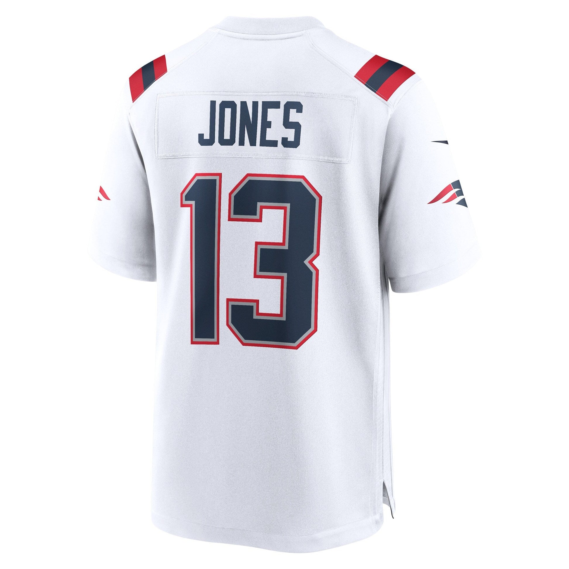 Jack Jones New England Patriots Game Jersey - White football jersey product view 3