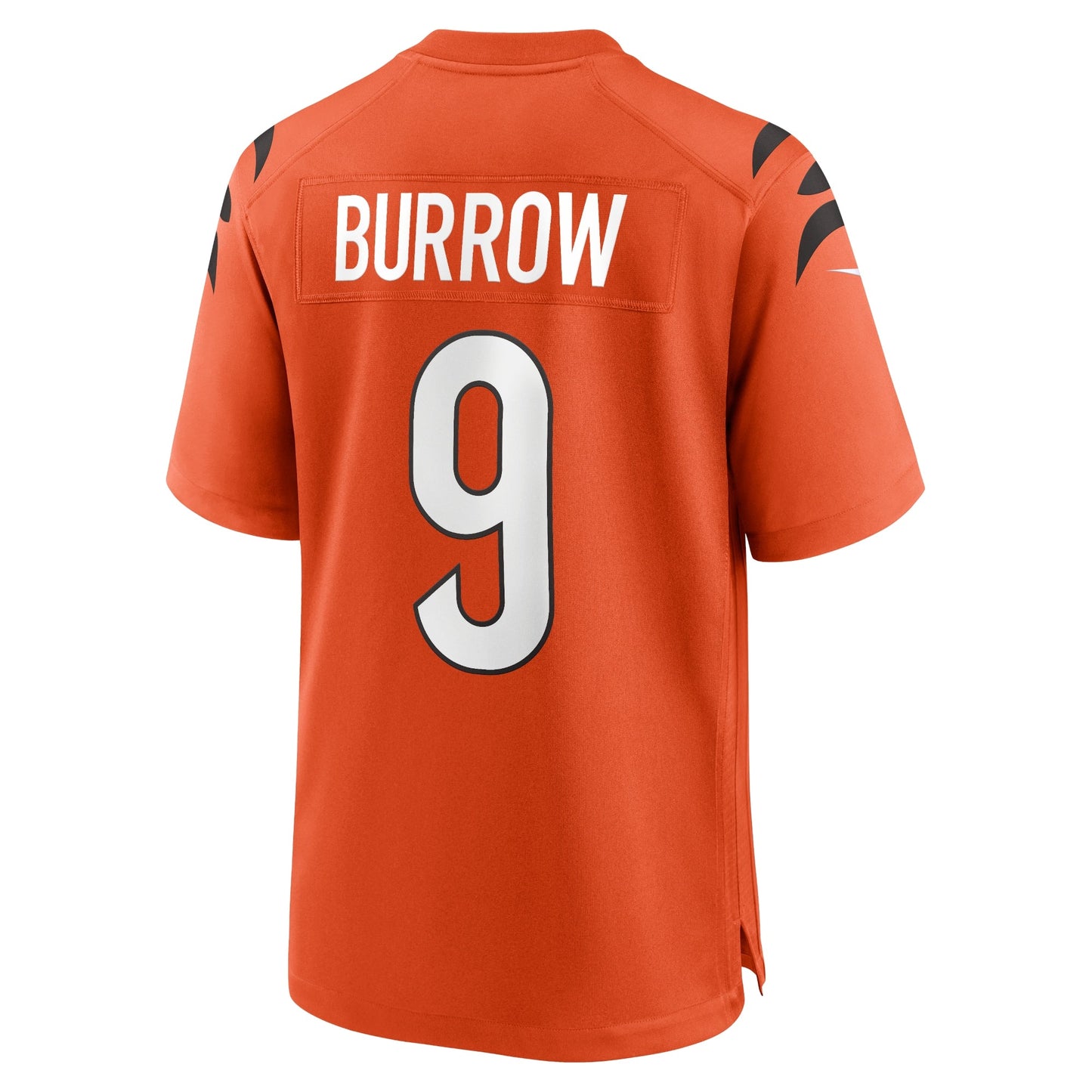 Joe Burrow Cincinnati Bengals Alternate Game Jersey - Orange football jersey product view 3