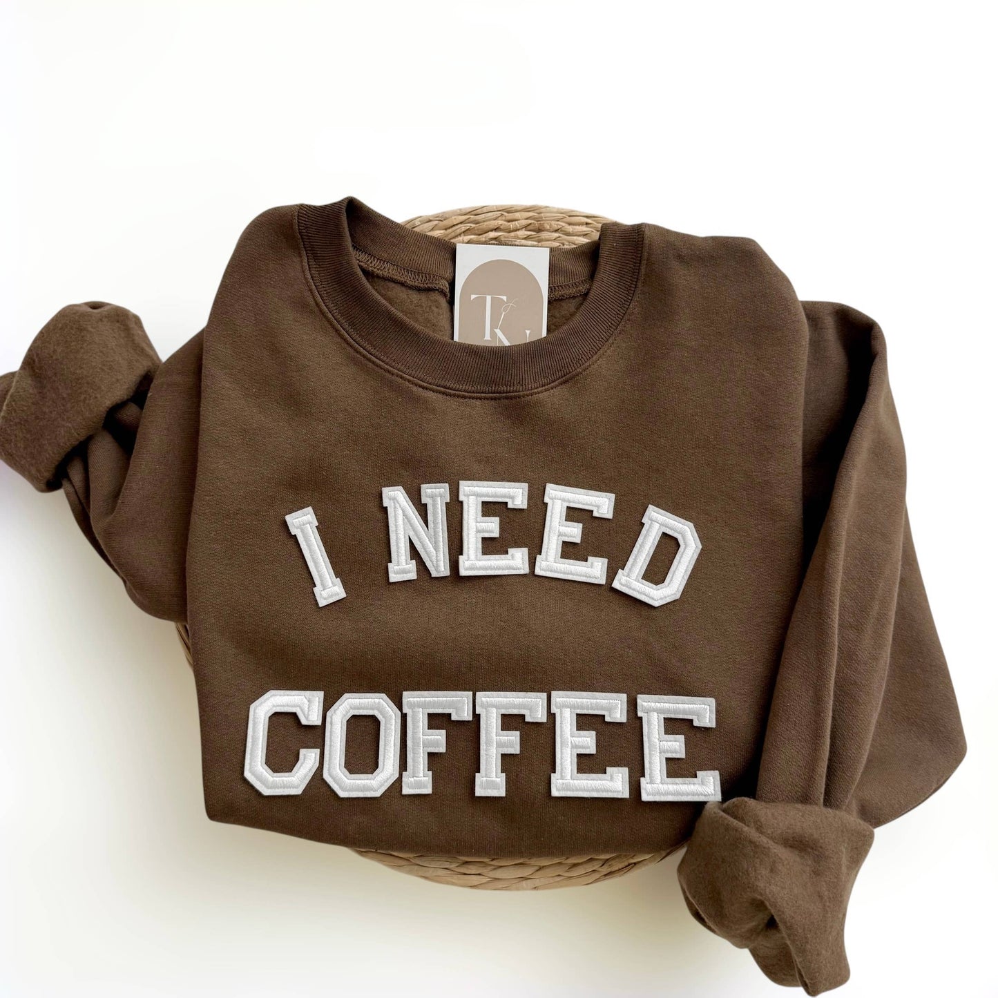 I Need Coffee Sweatshirt, Mom Life Sweatshirt Unisex T-shirt, Sweatshirt, Hoodie, Long Sleeve Tee - T-Shirt, Sweatshirt, Hoodie