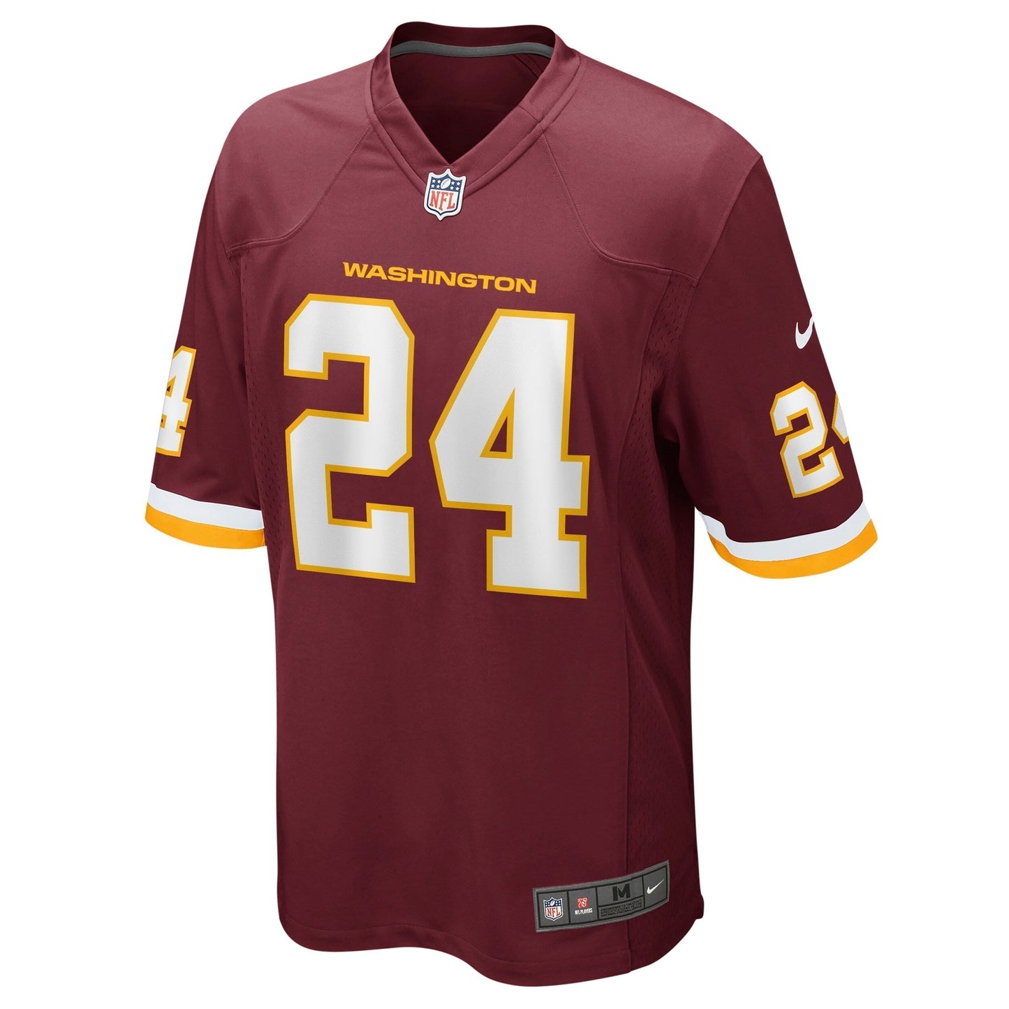 Antonio Gibson Washington Football Team Game Jersey - Burgundy football jersey product view 2