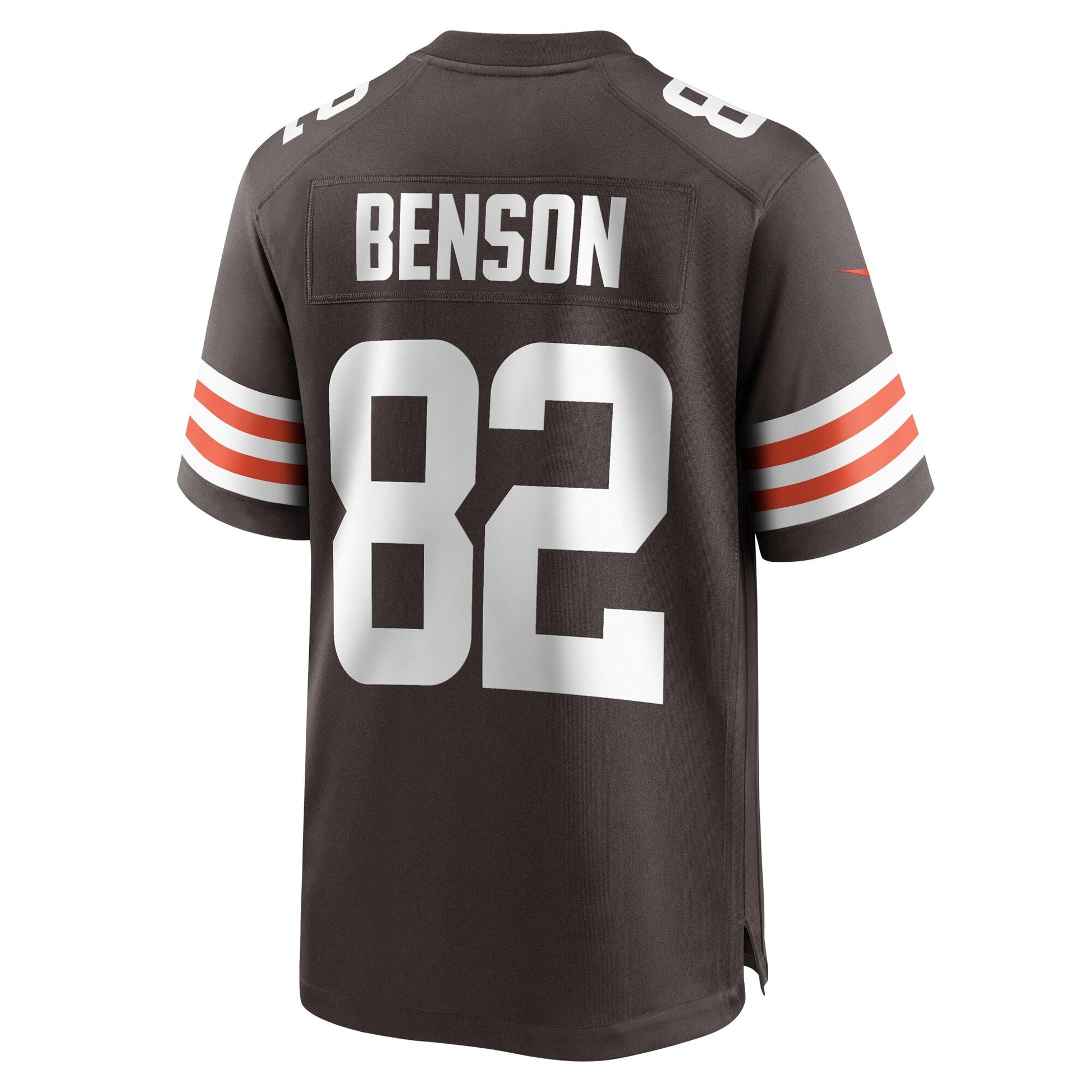 Trinity Benson Cleveland Browns Team Game Jersey - Brown football jersey product view 3