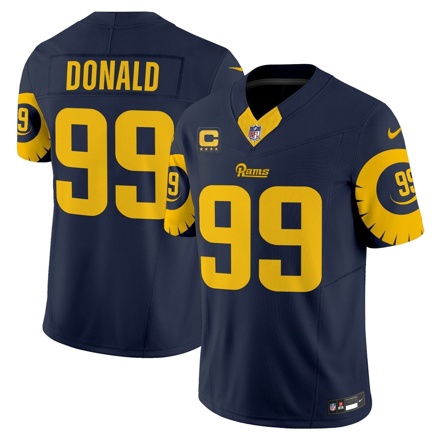 Mens Rams Special Vapor Limited Jersey All Stitched football jersey product view 1